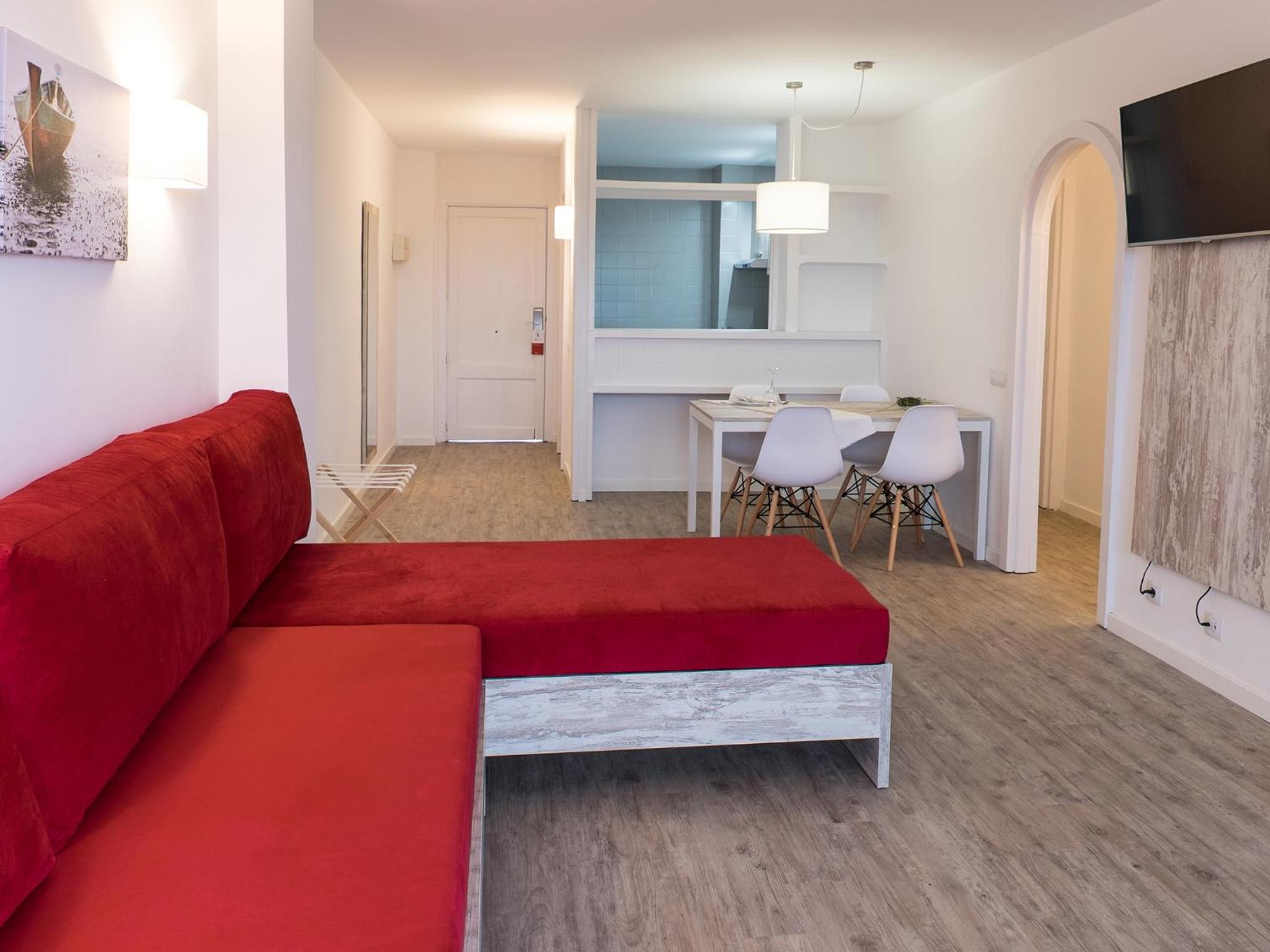 Apartamento de dos habitaciones