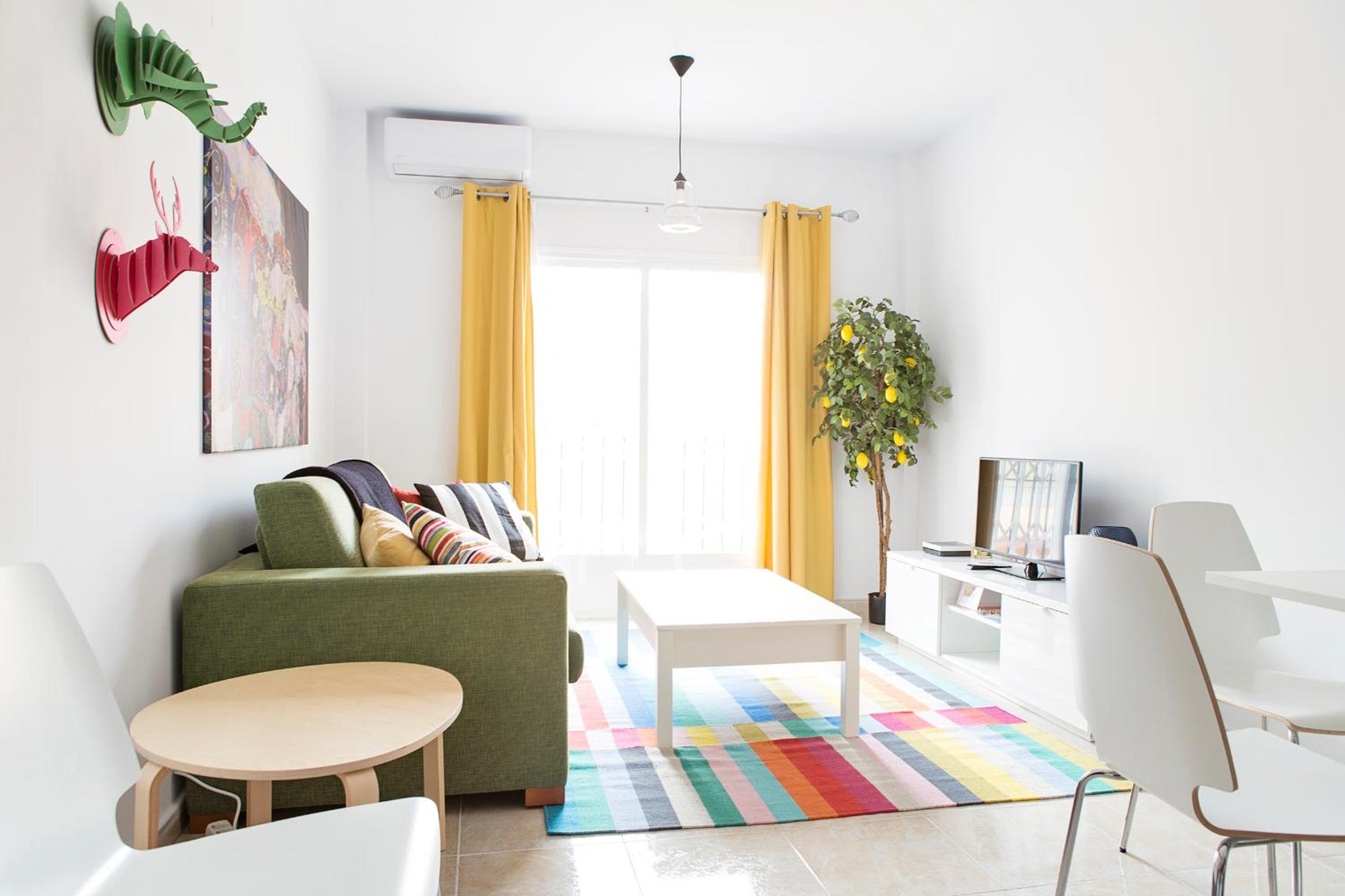 Apartamento con Balcón