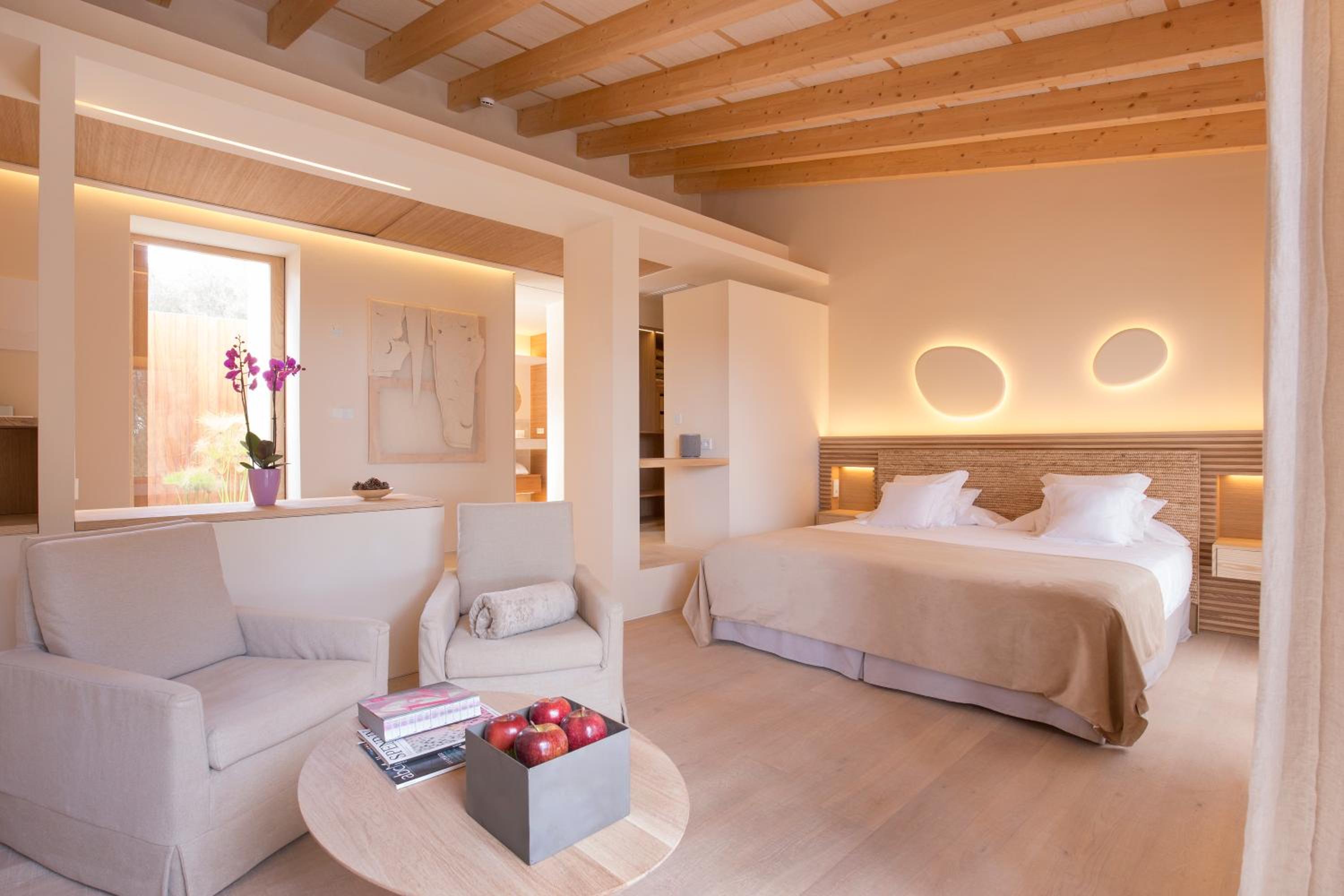 Suite con vista al jardín