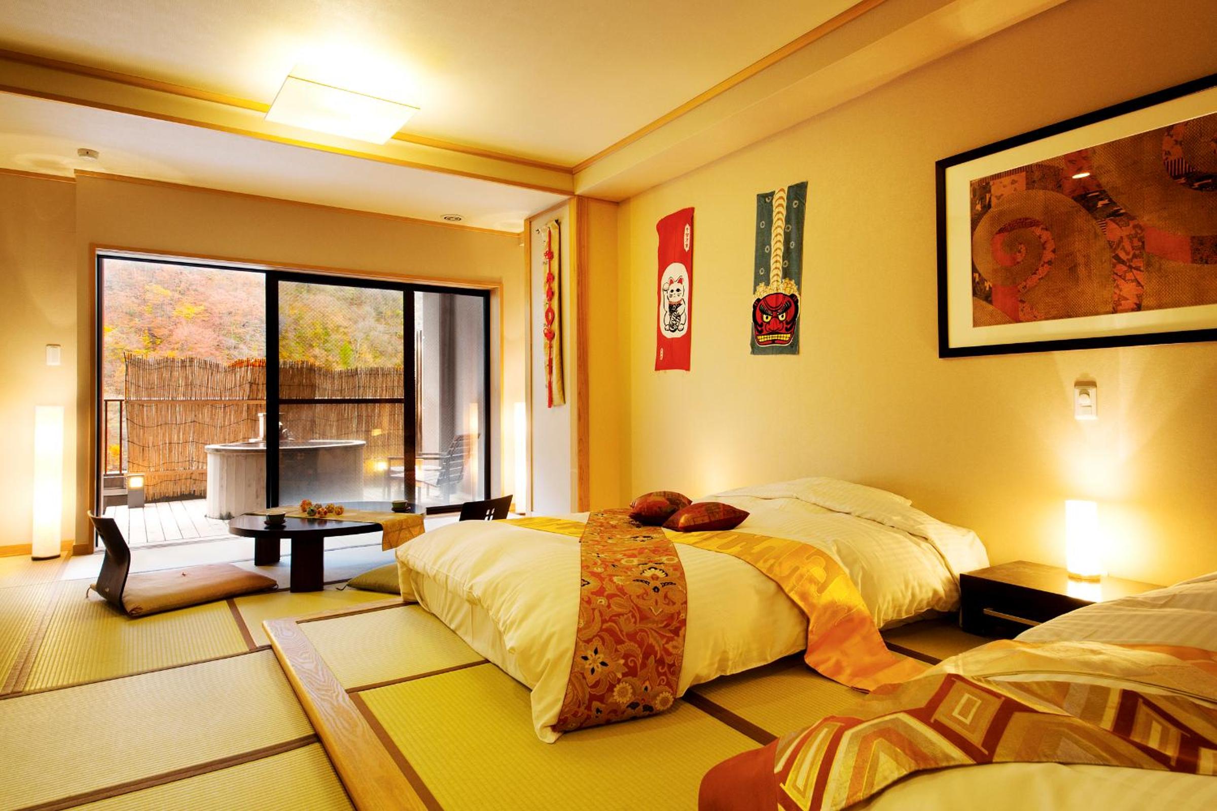 Room with Tatami Area and Open-Air Bath photo 2