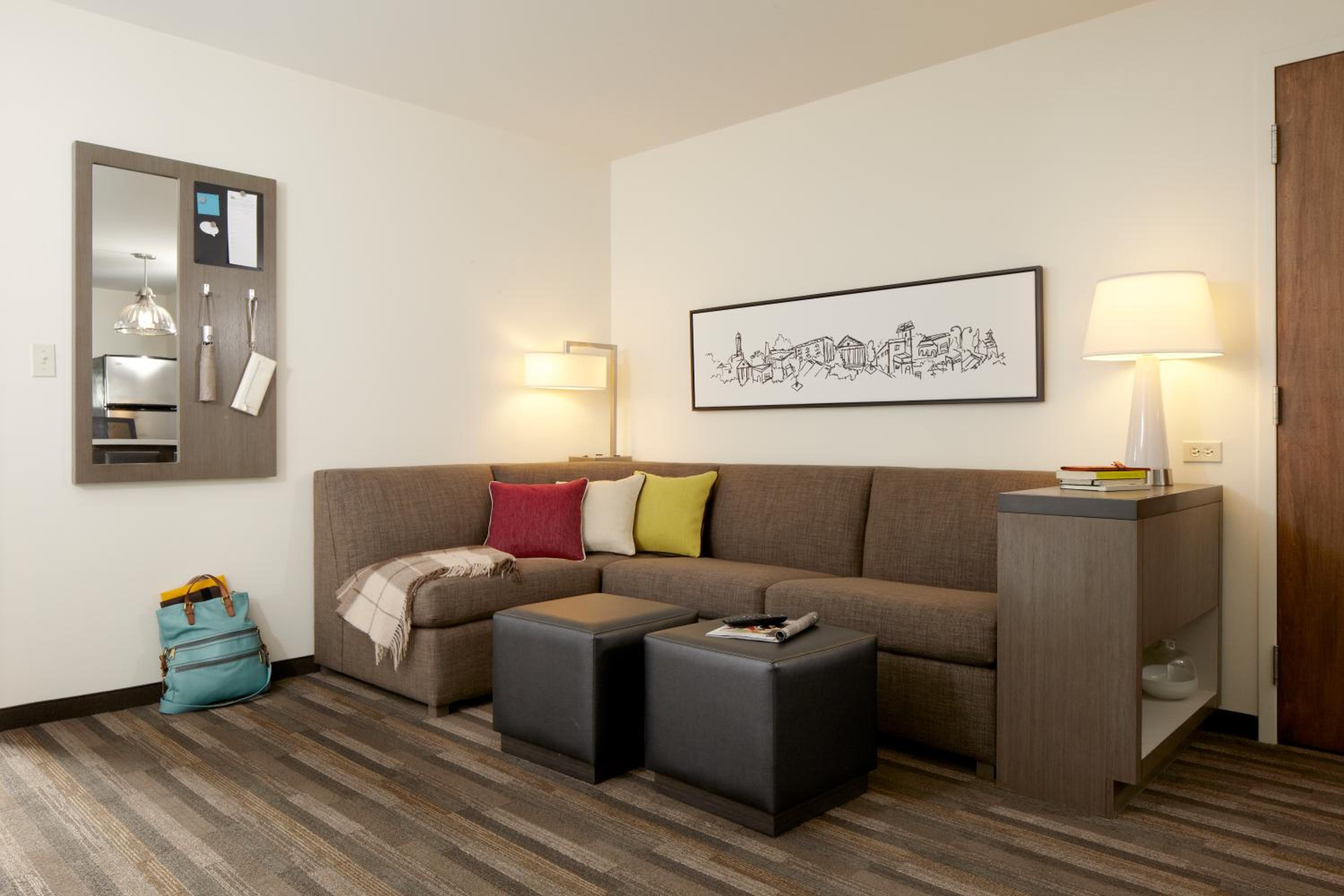 One-Bedroom King Suite with Sofa Bed and Kitchen