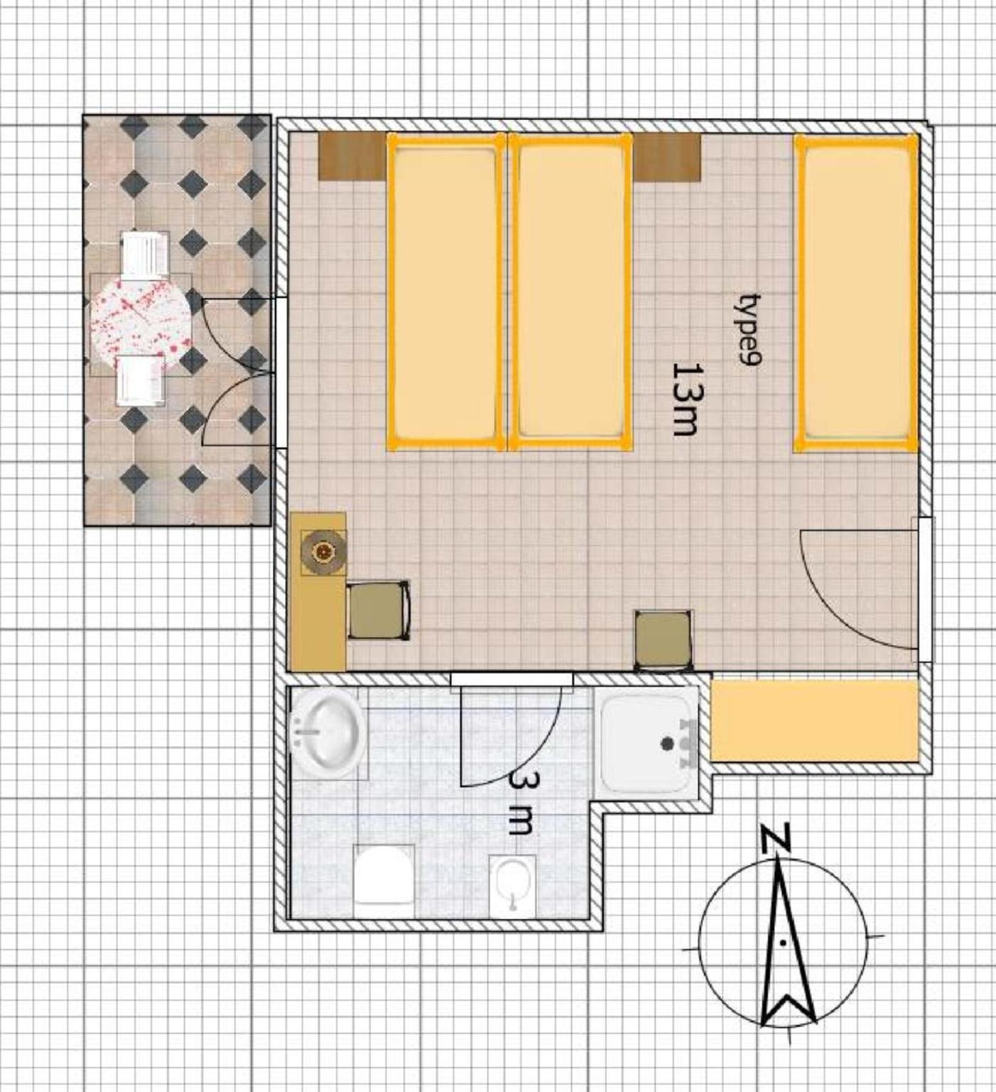 Triple Room with Balcony and Partial Sea View - Photo 5