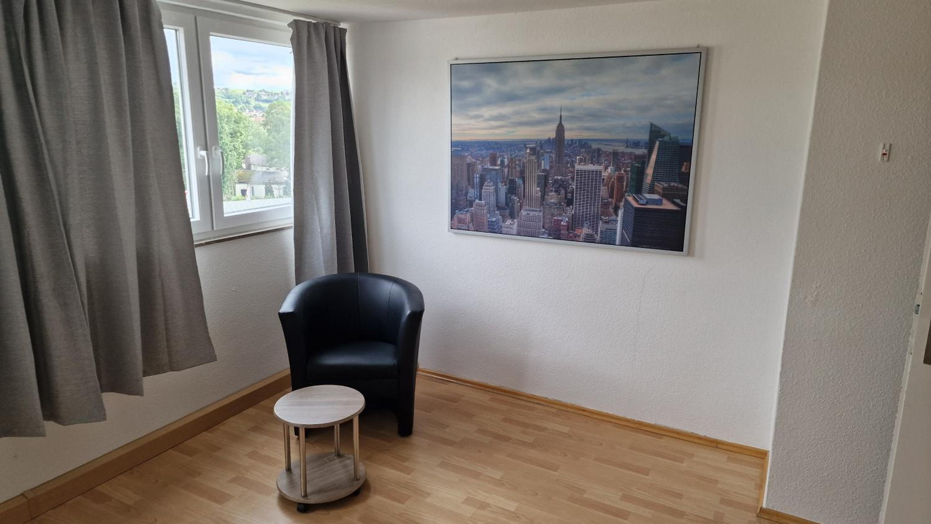Three-Bedroom Apartment with Balcony