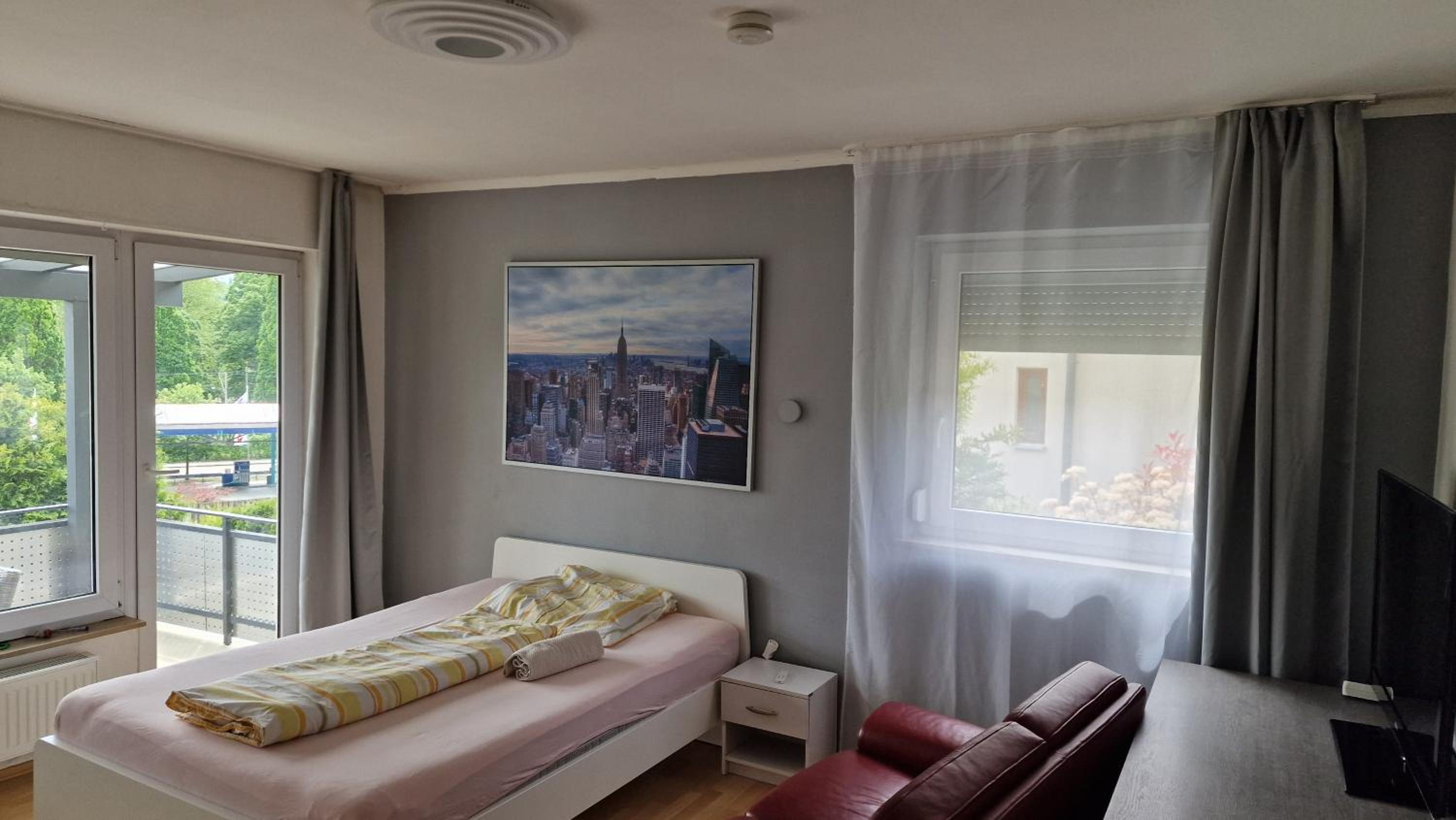 Apartment with View and Balcony