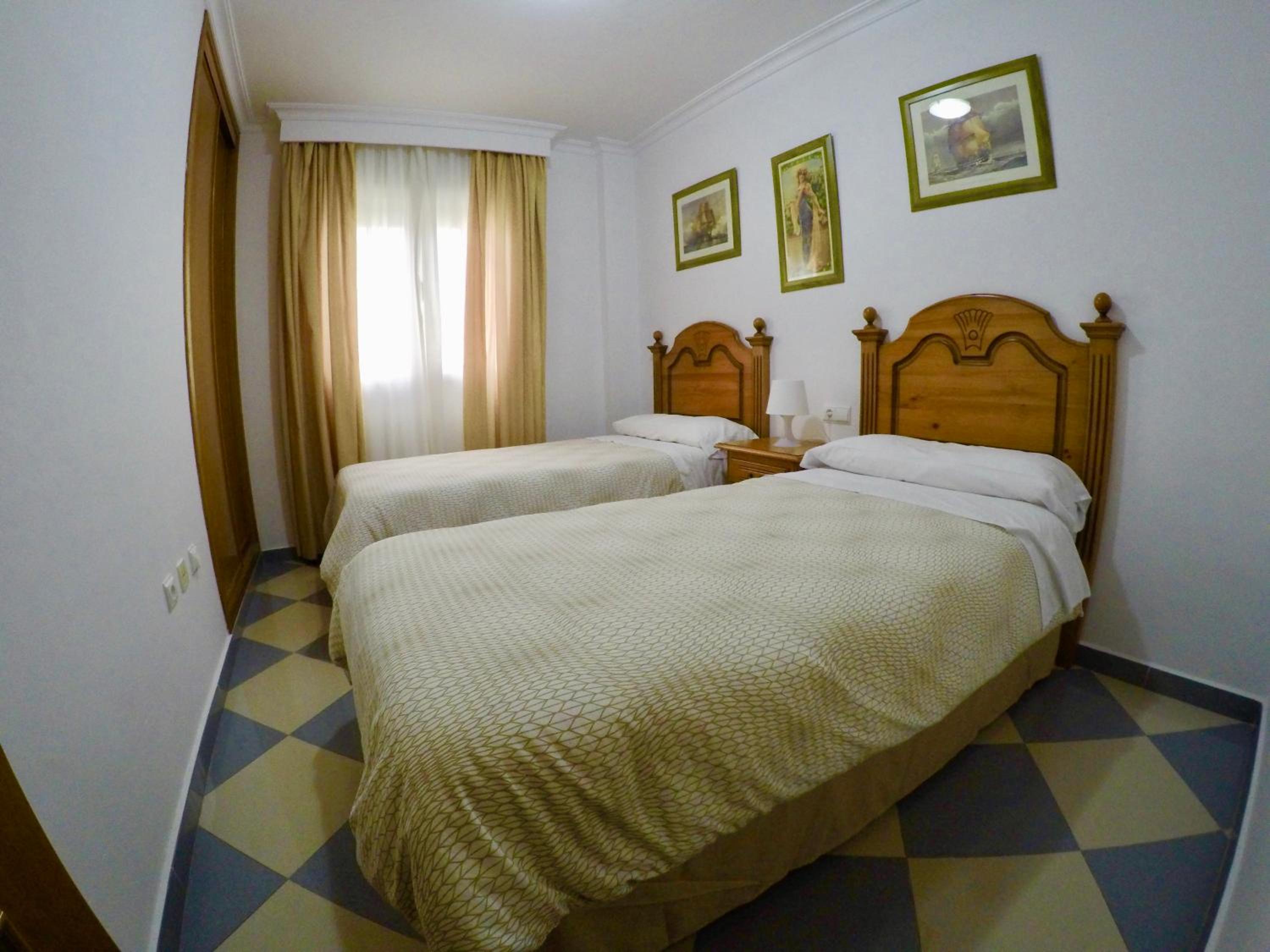 Apartamento de una habitación con balcón