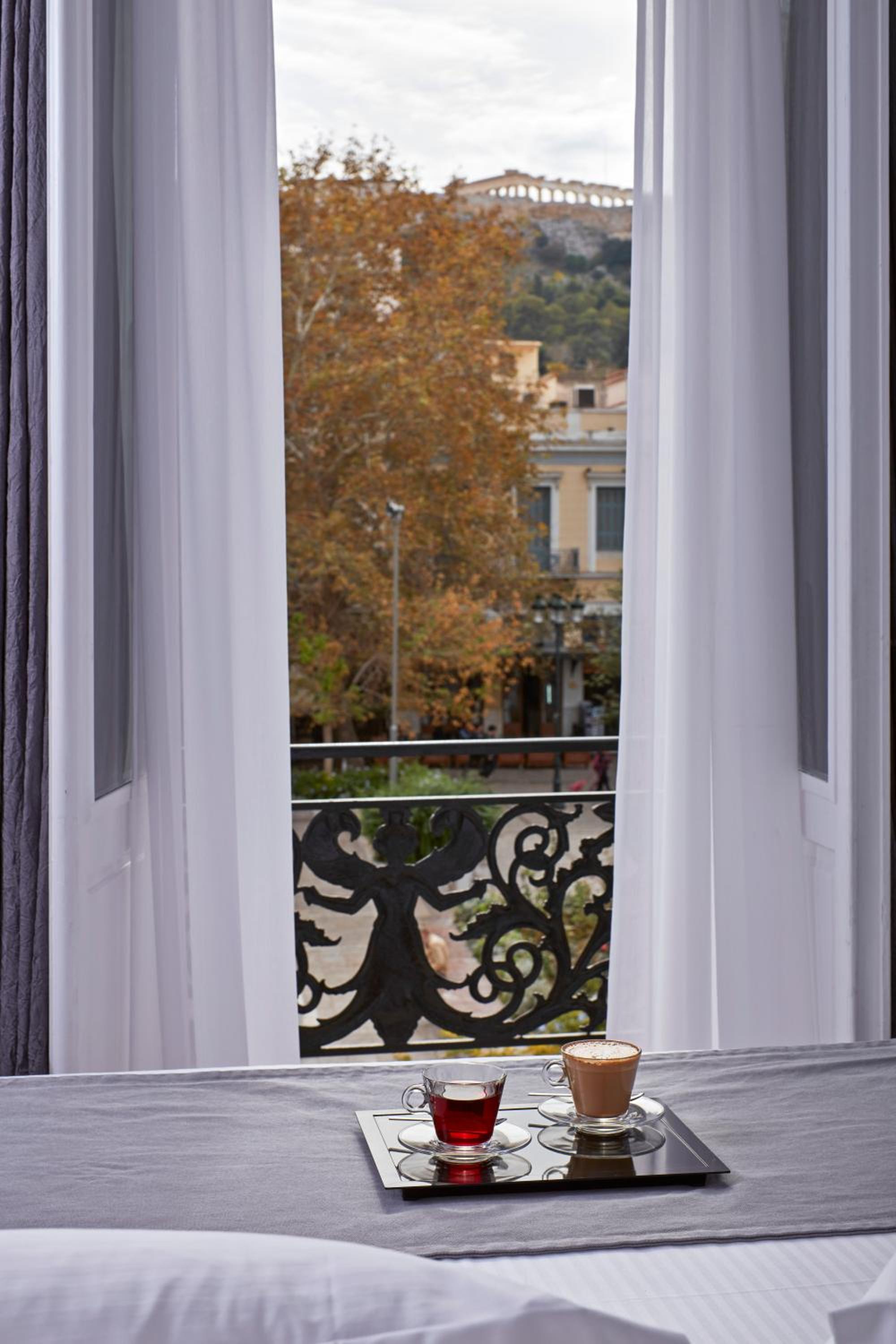 Superior Double or Twin Room with Acropolis View photo 2
