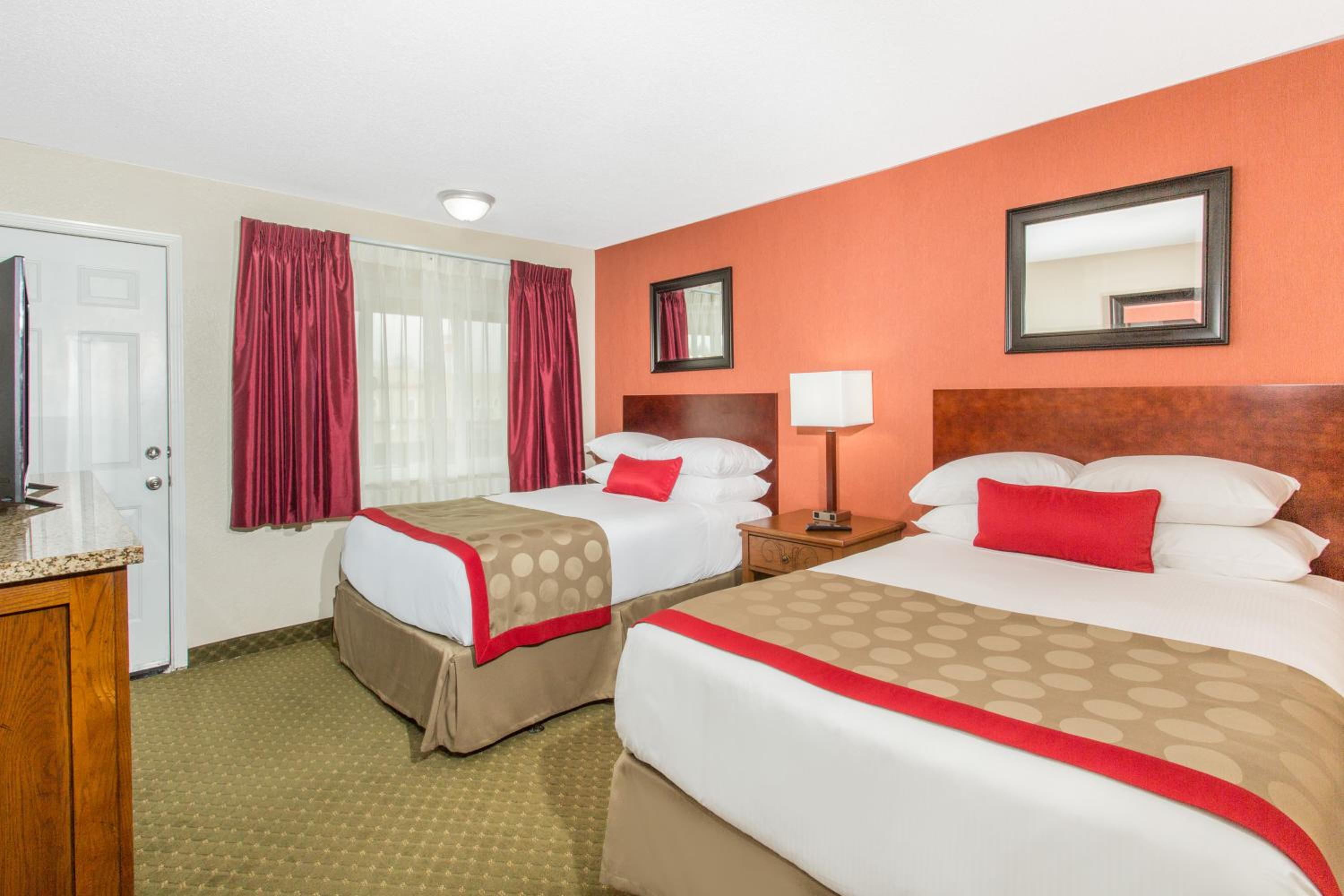 Mobility Accessible Room with Two Double Beds and Courtyard View, Non-Smoking