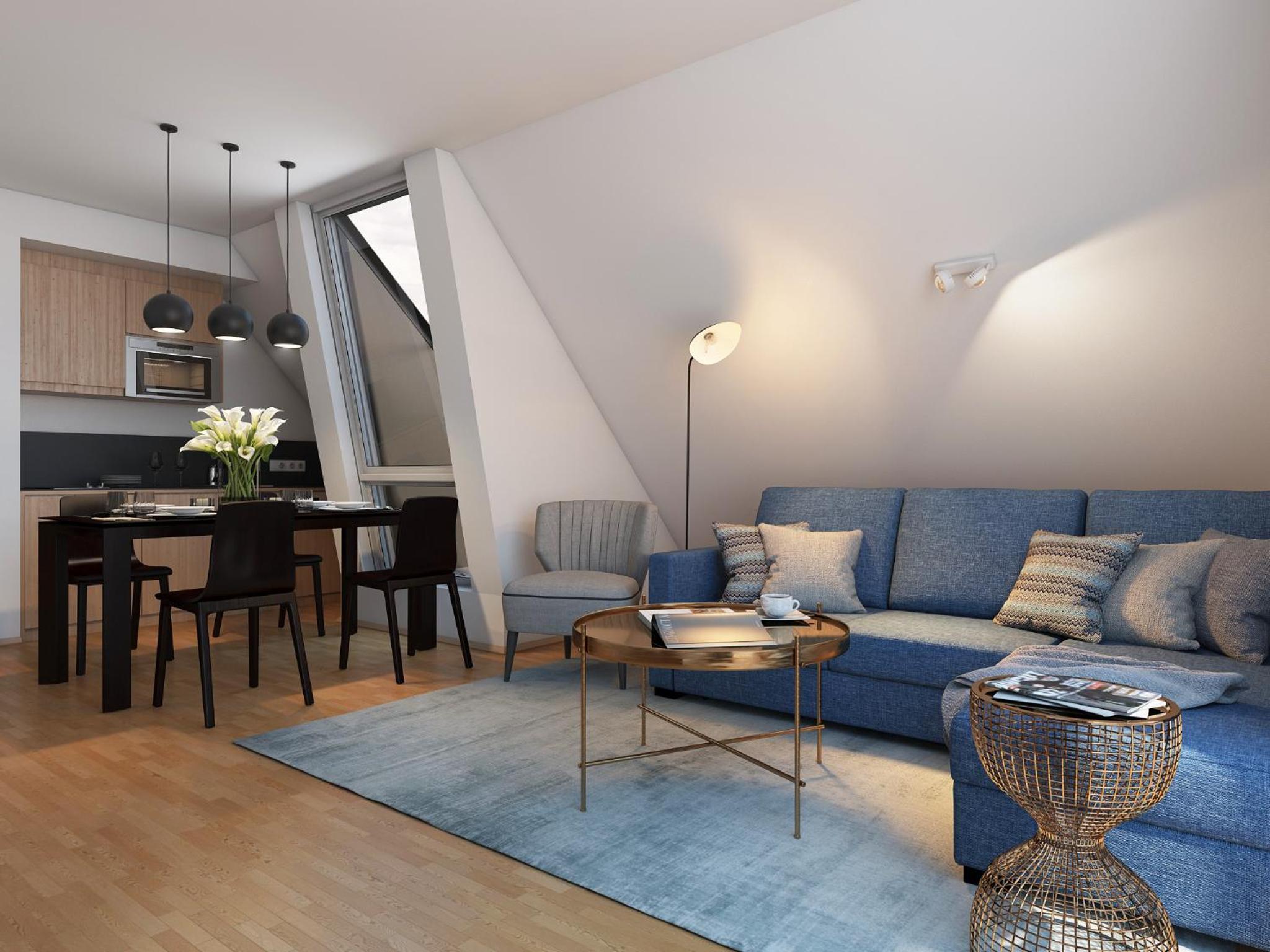 Deluxe Penthouse Apartment with Terrace