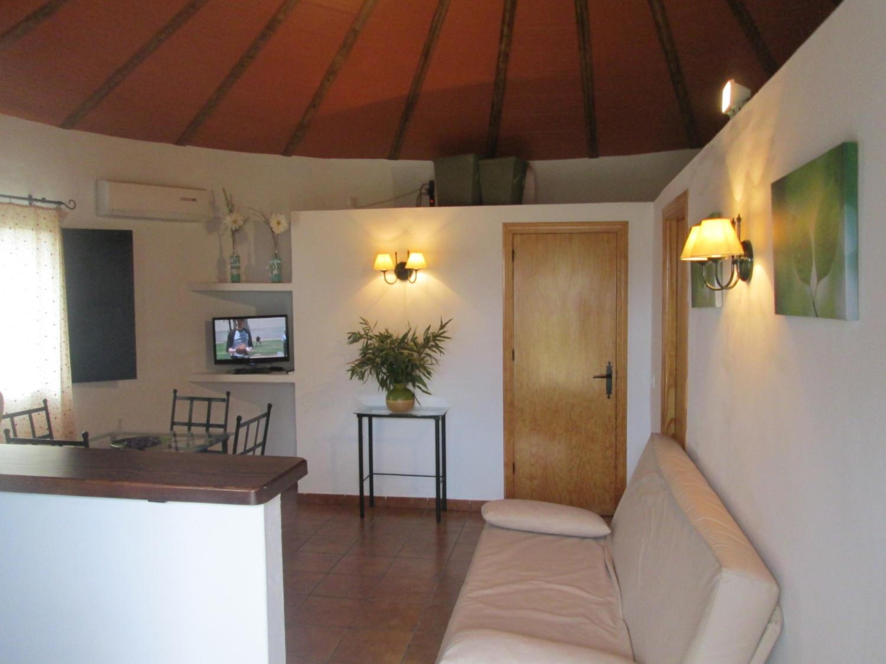 Cabaña con Cama Gemela