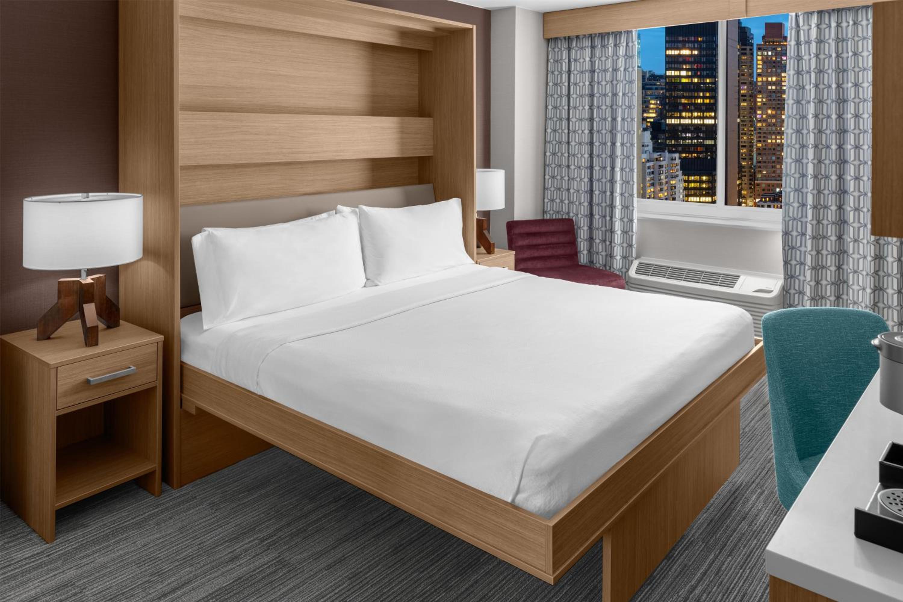 Studio with King Wall Bed and Sofa Bed