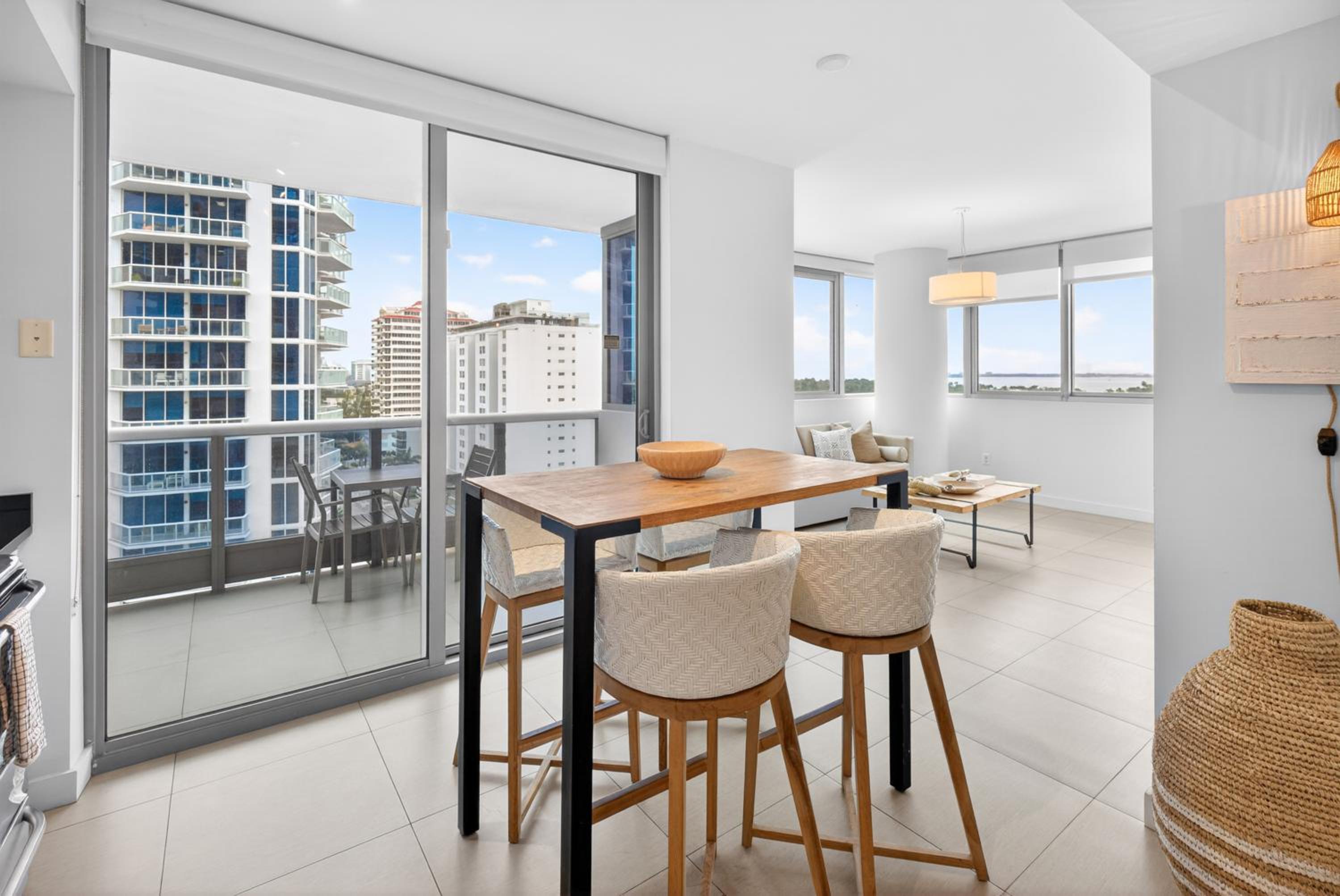 Deluxe One-Bedroom Apartment with City View