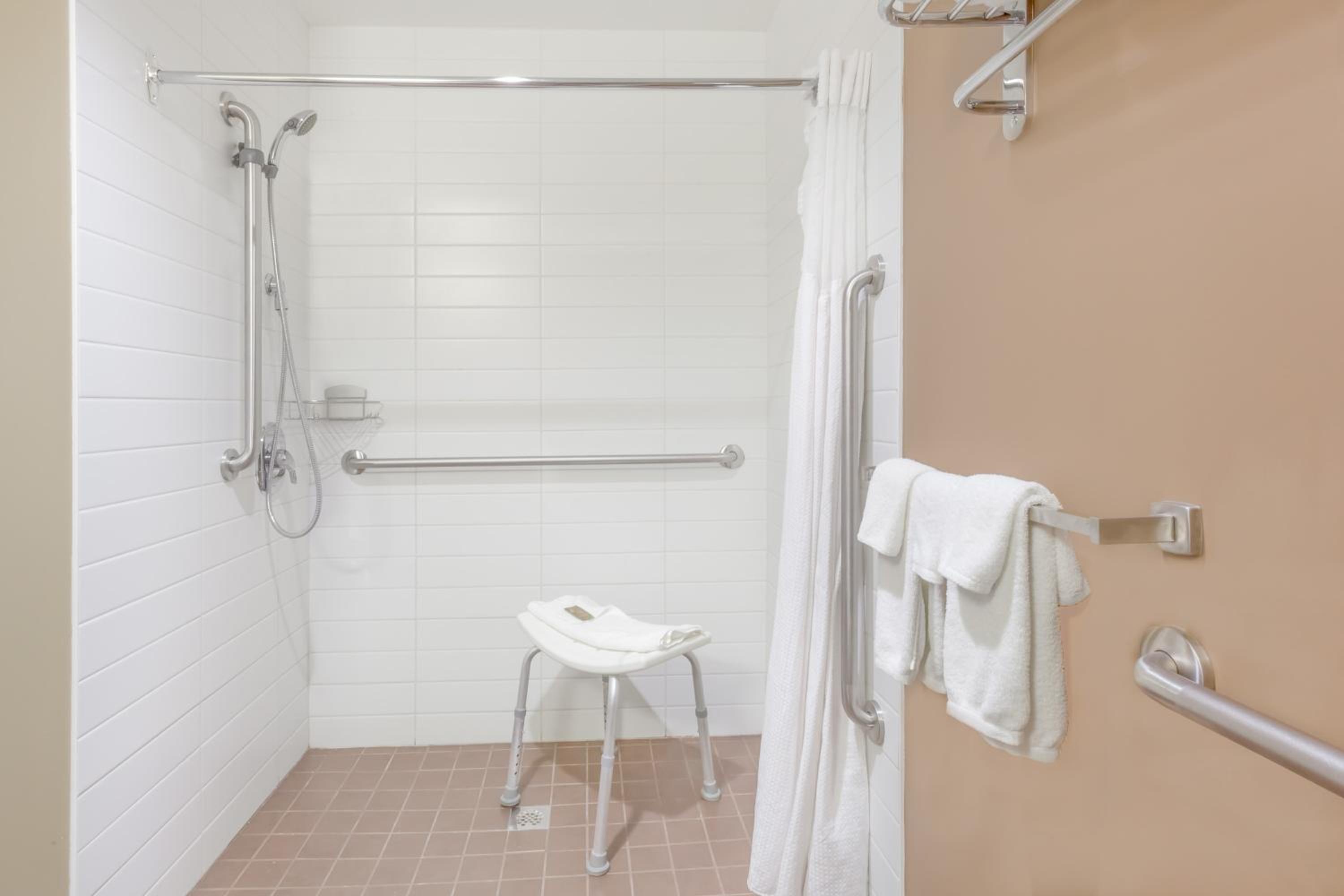 Queen Room with Roll-In Shower - Mobility Accessible/Non-Smoking - Photo 3