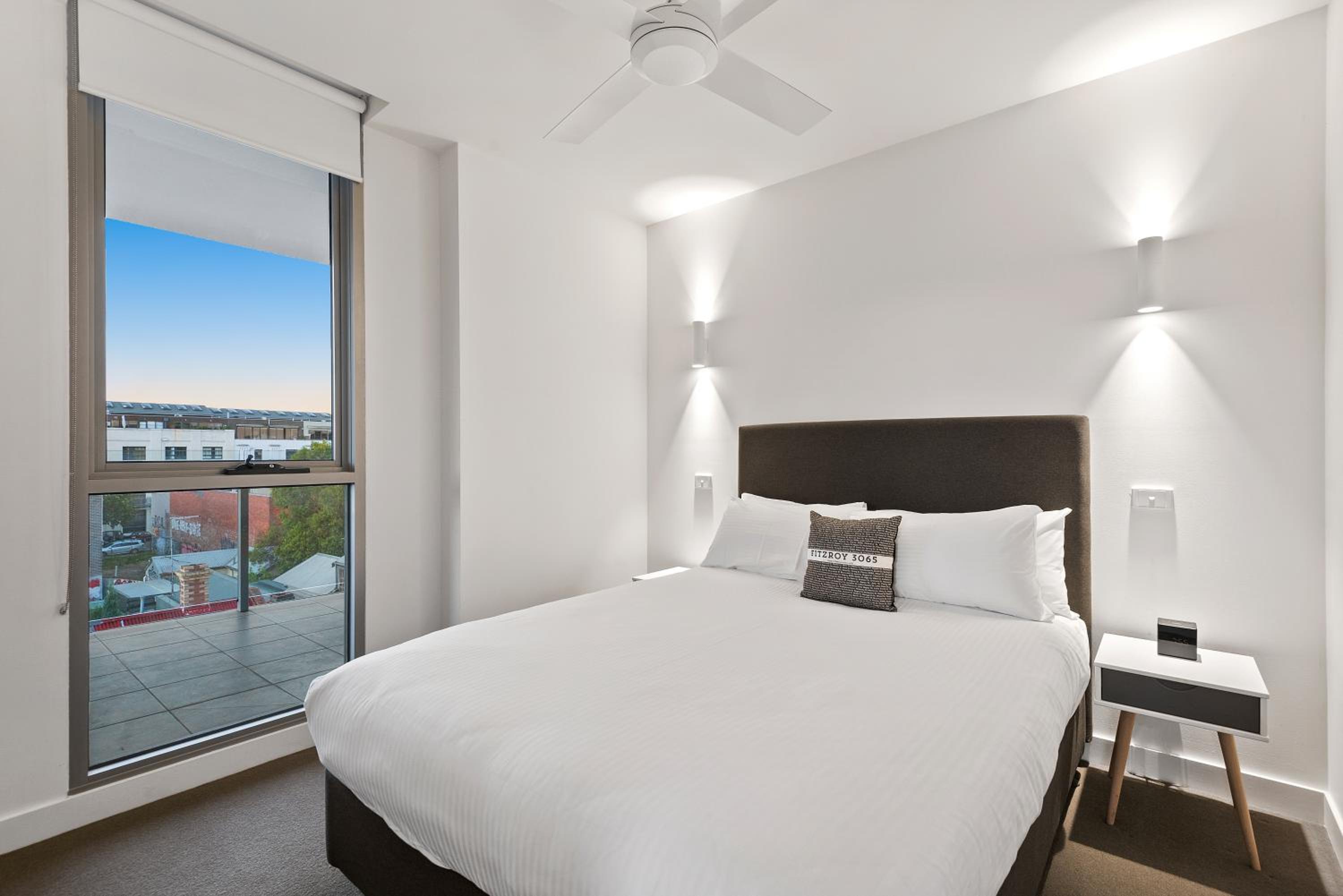 Deluxe Two-Bedroom Apartment with City View