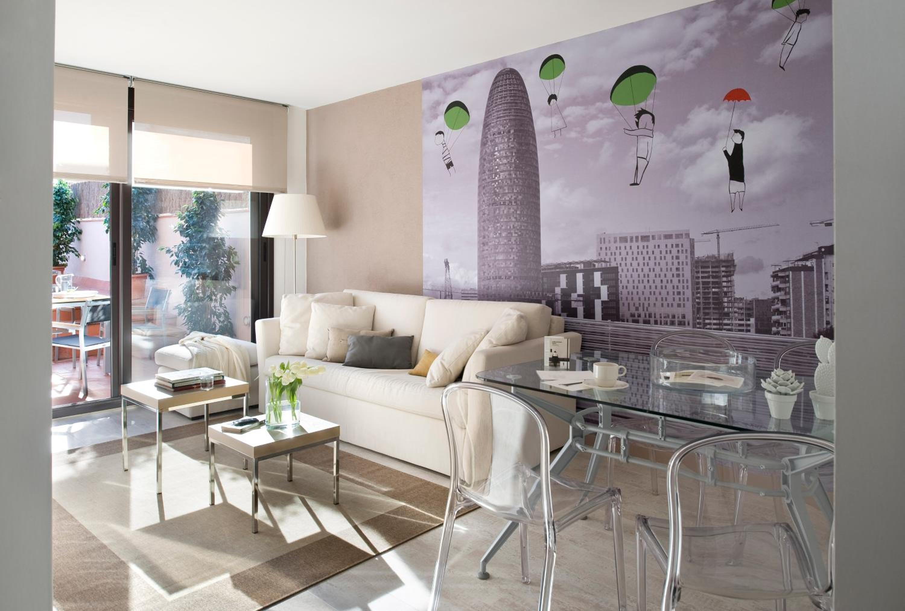 Apartamento de una habitación con un baño - Ático