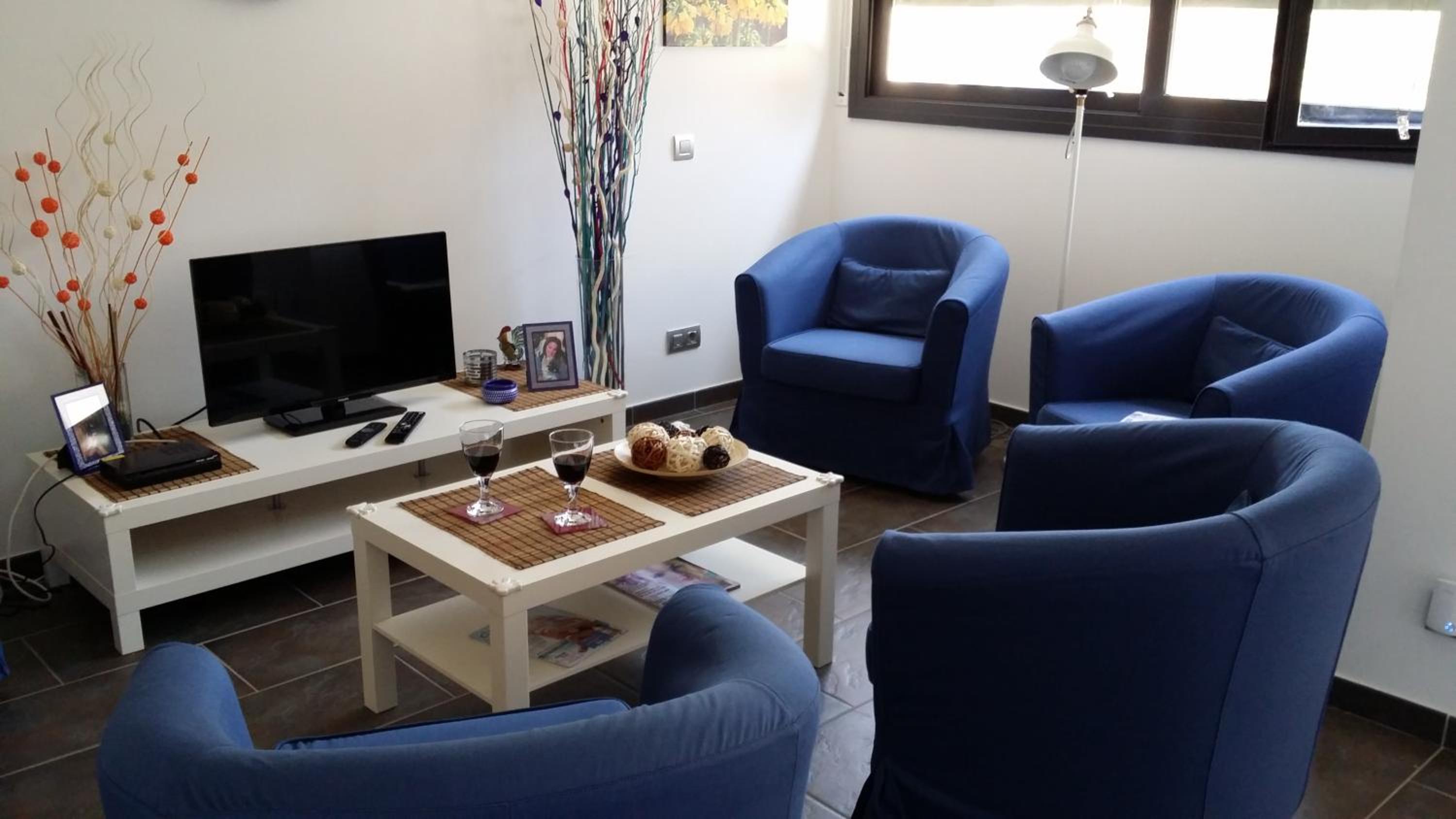 Three-Bedroom Apartment with Balcony