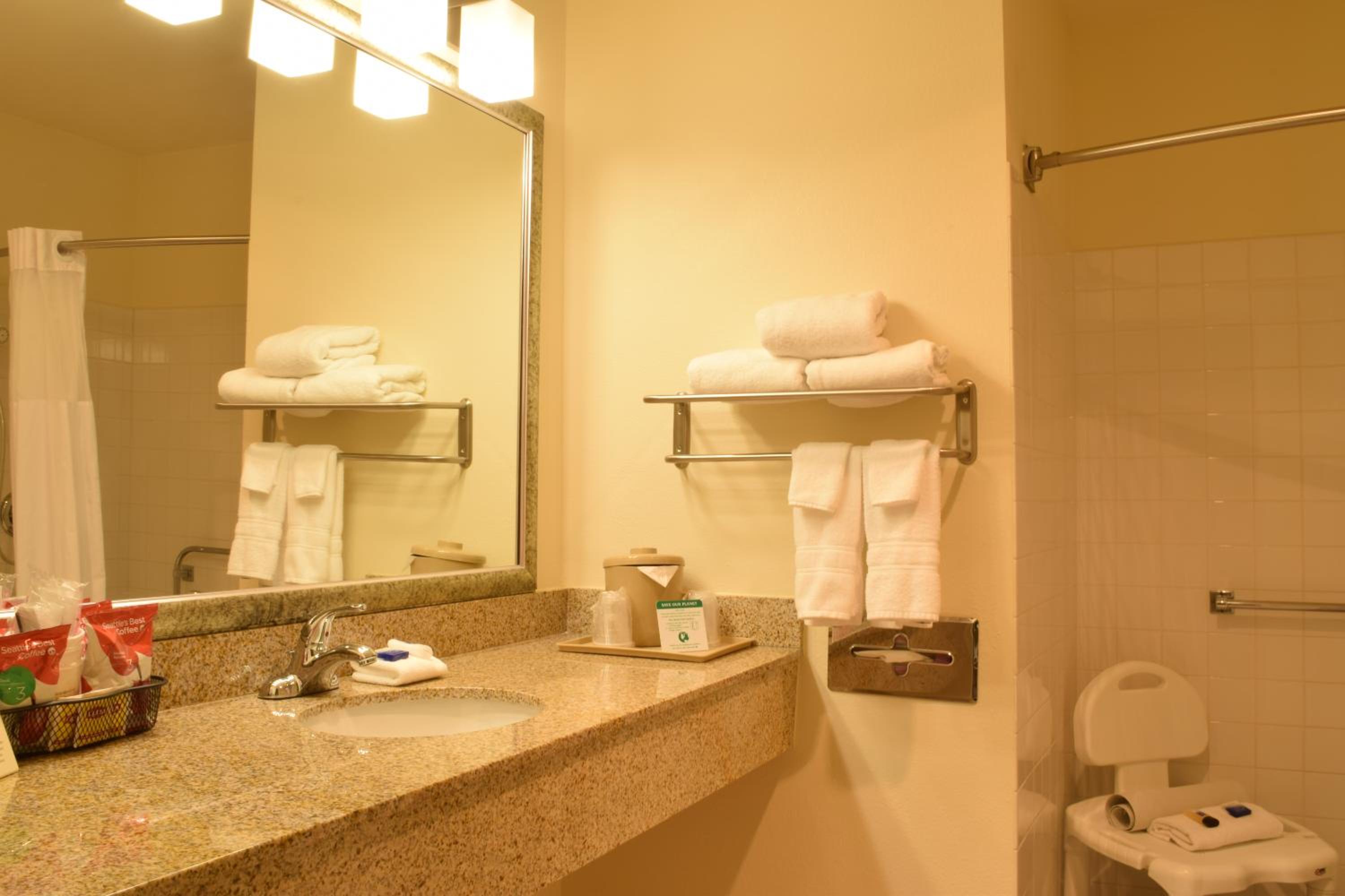 Queen Room with Roll-In Shower - Mobility Access