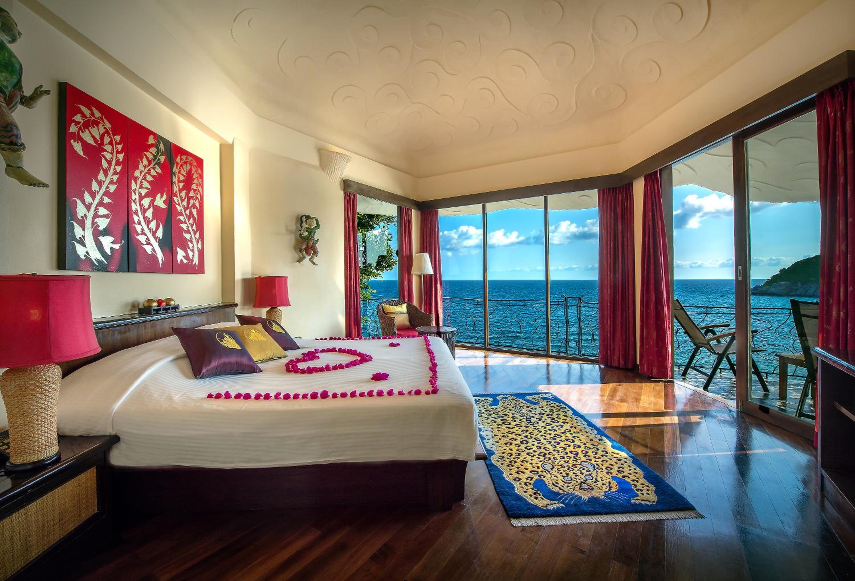 Pavilhão de Luxo com Vista para o Mar