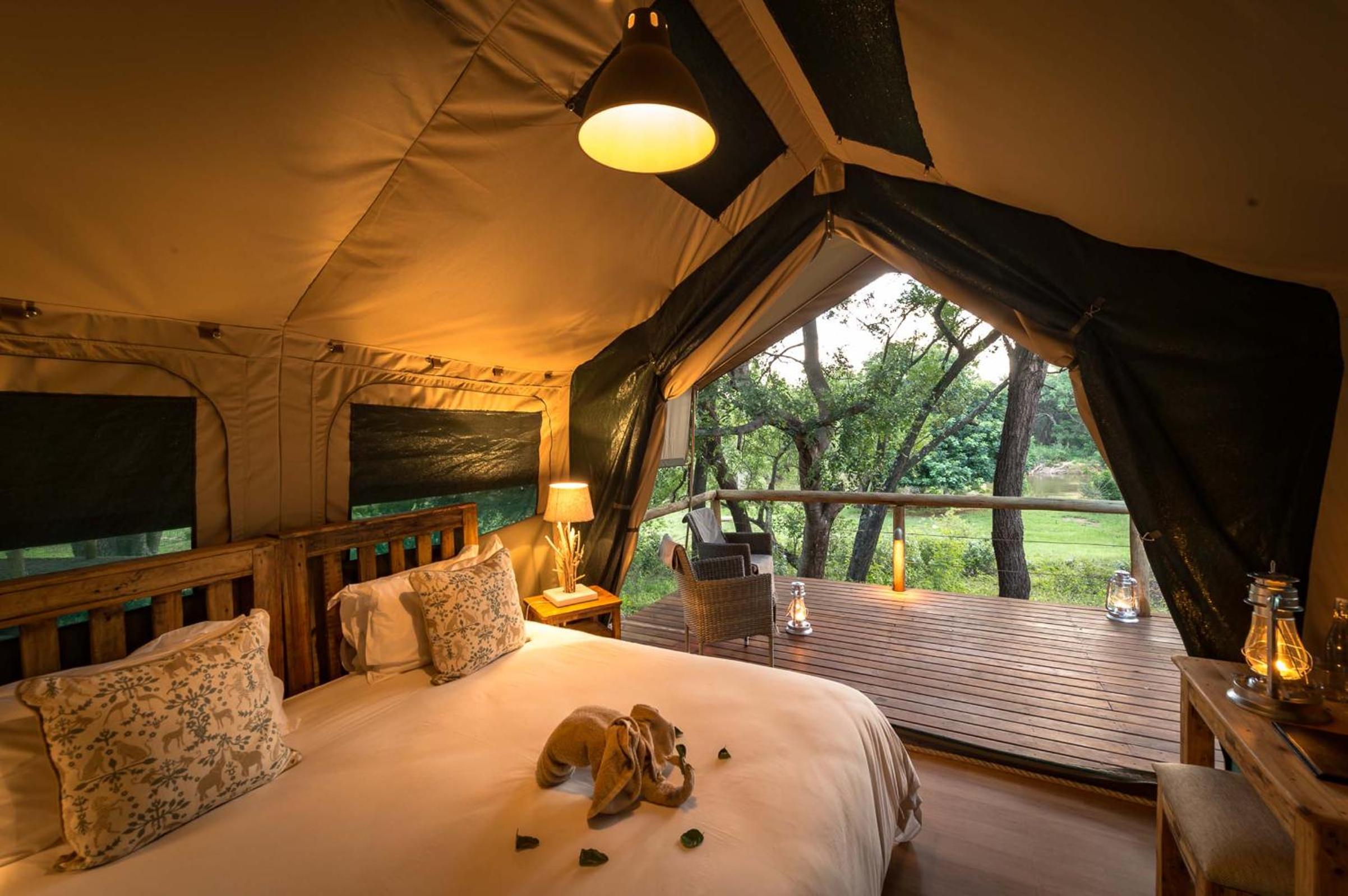 Luxury Safari Tent with River View photo 1