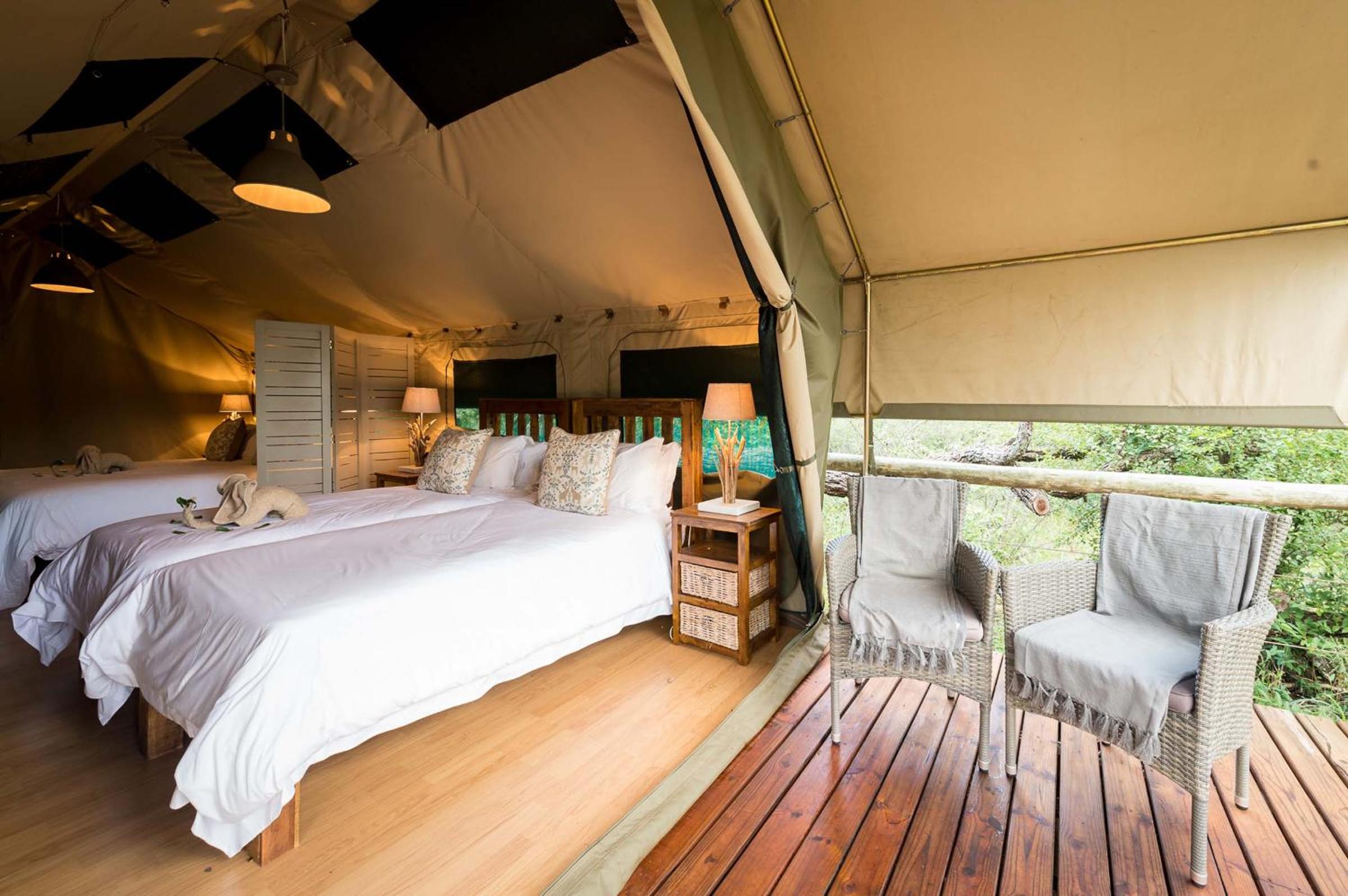 Luxury Safari Tent with River View photo 1