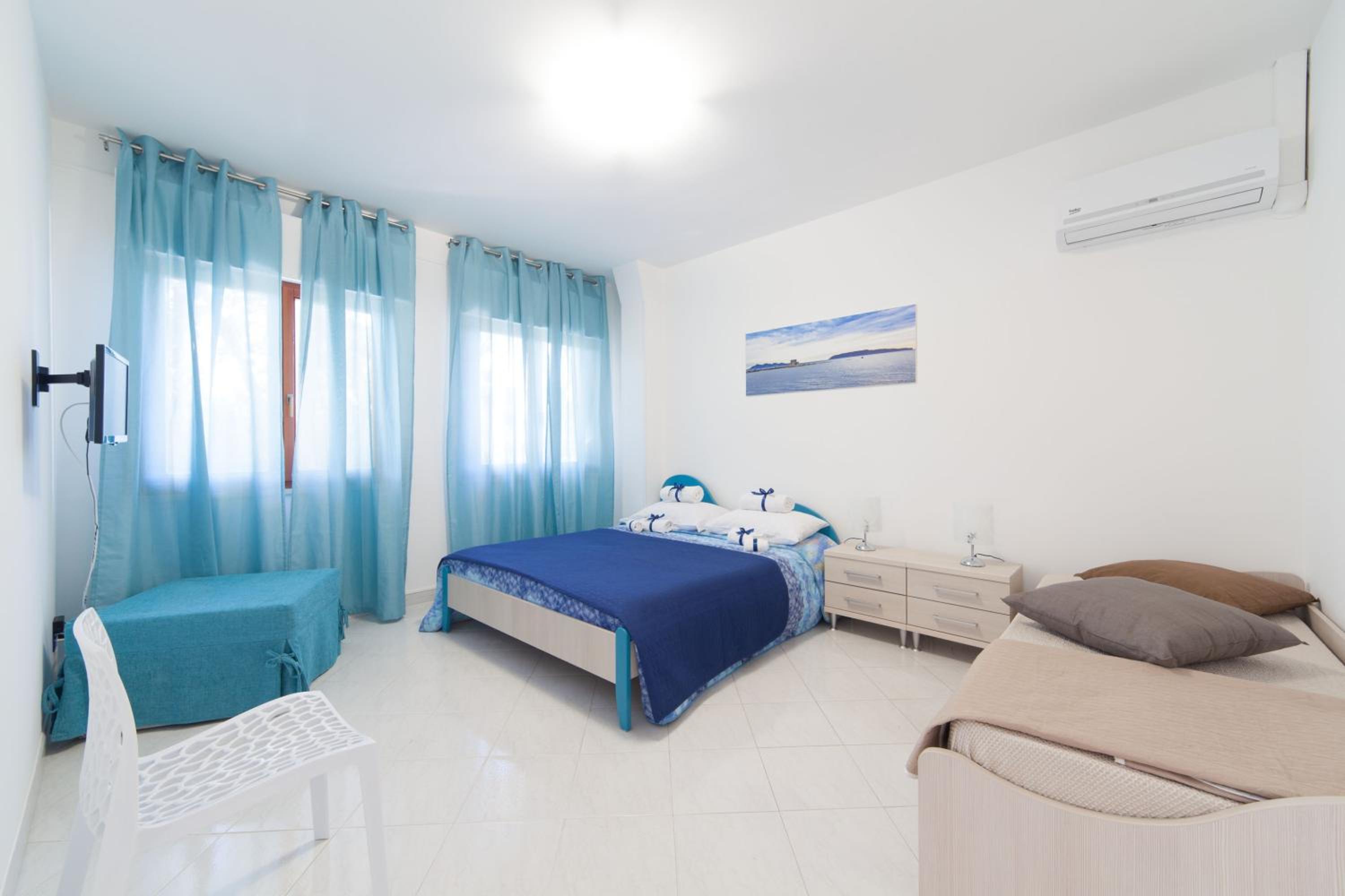 Apartment with Garden View - Blue