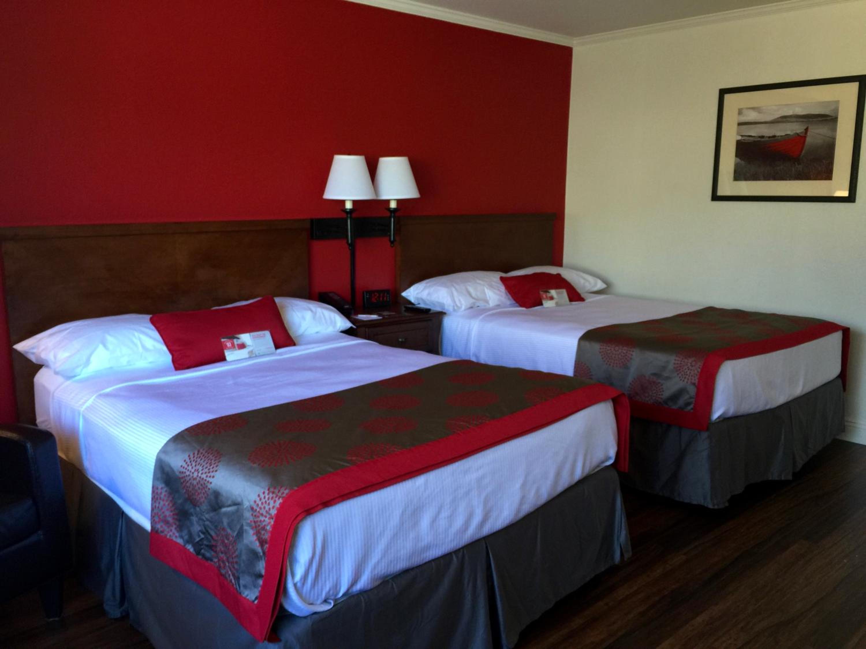 Deluxe Double Room with Two Double Beds - Non-Smoking - Photo 2