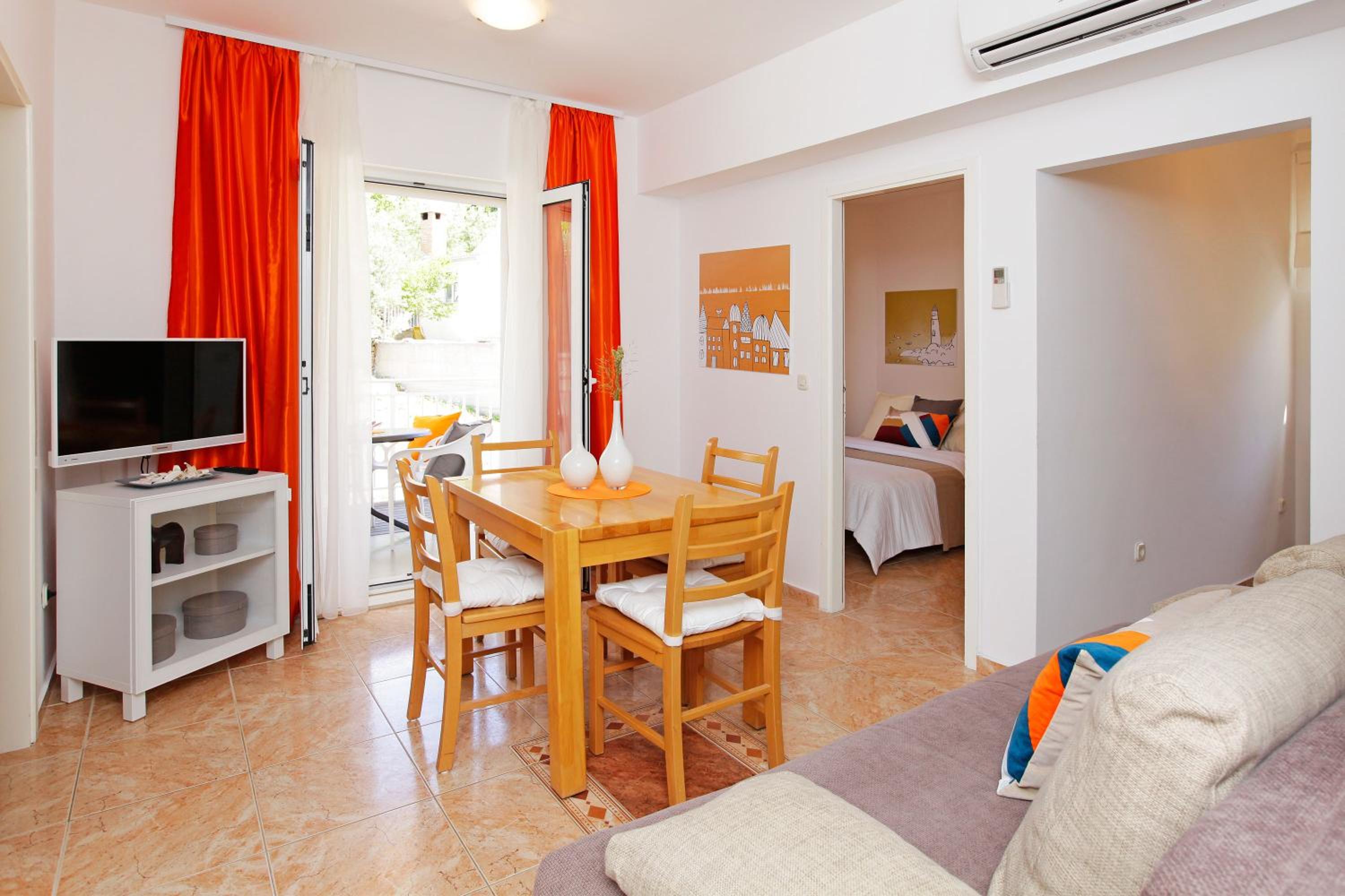 Two-Bedroom Apartment with Balcony