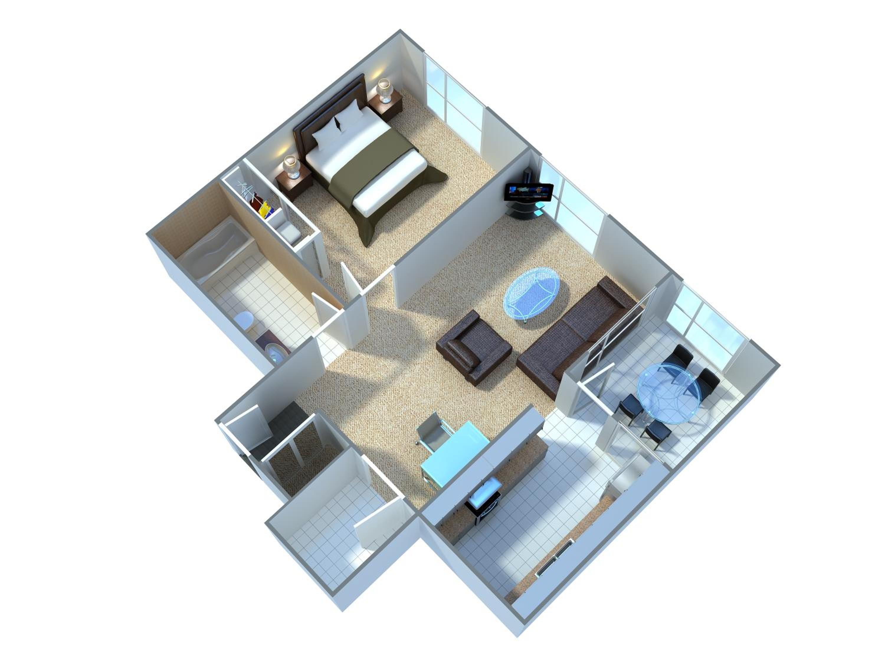 One-Bedroom King Suite