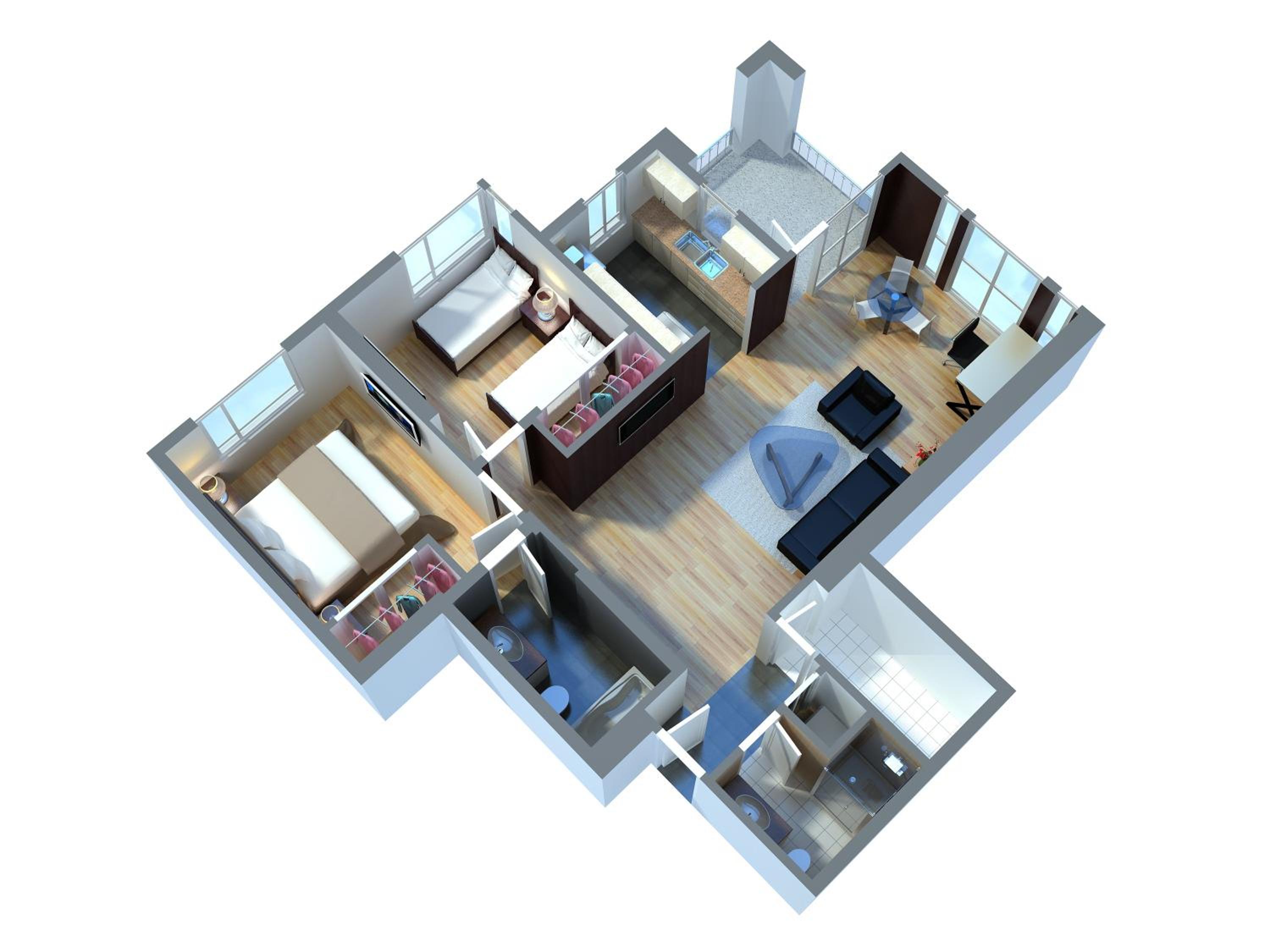 Two-Bedroom Suite