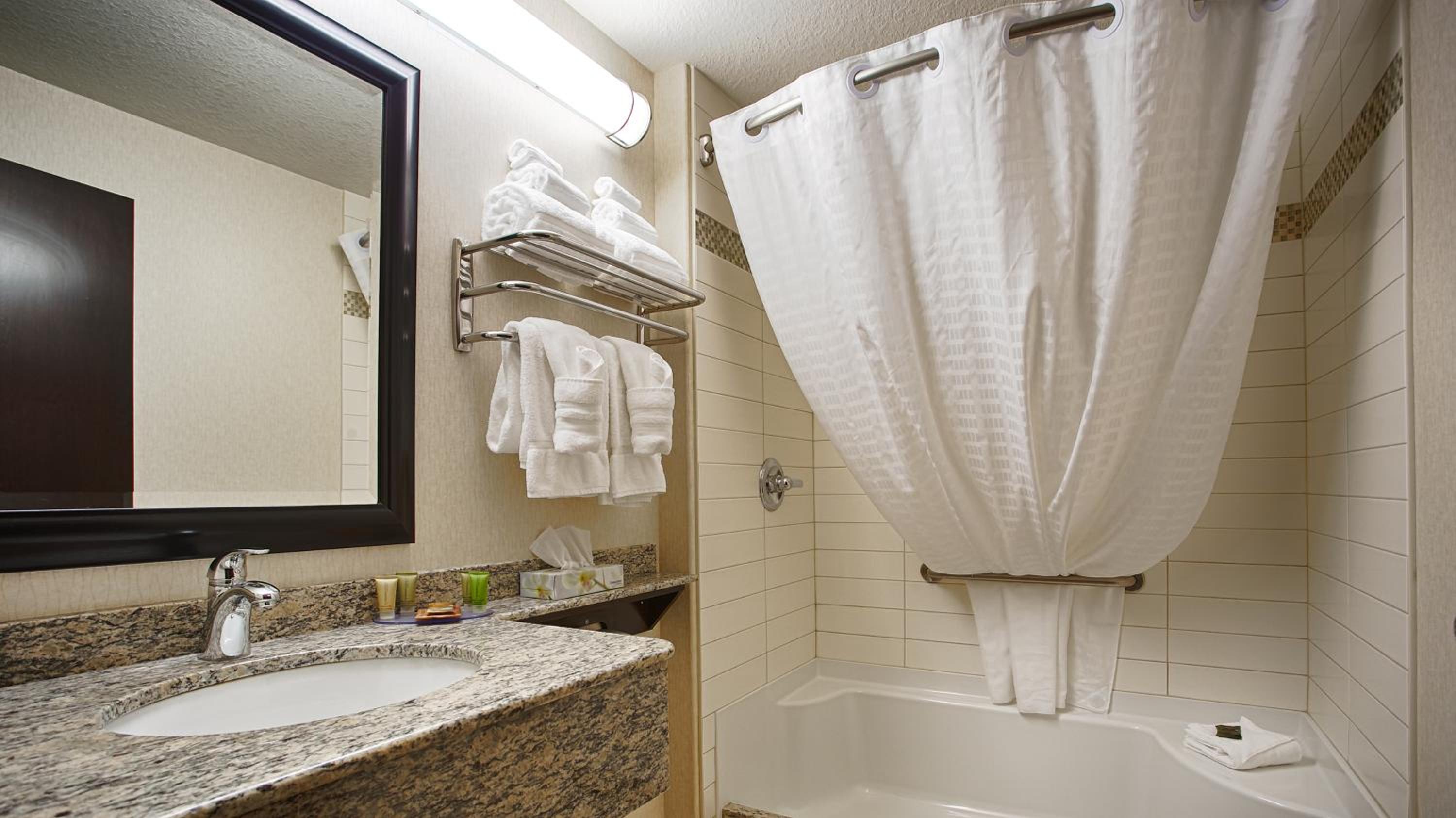 Queen Suite with Sofa Bed and Shower Only - Non-Smoking photo 3