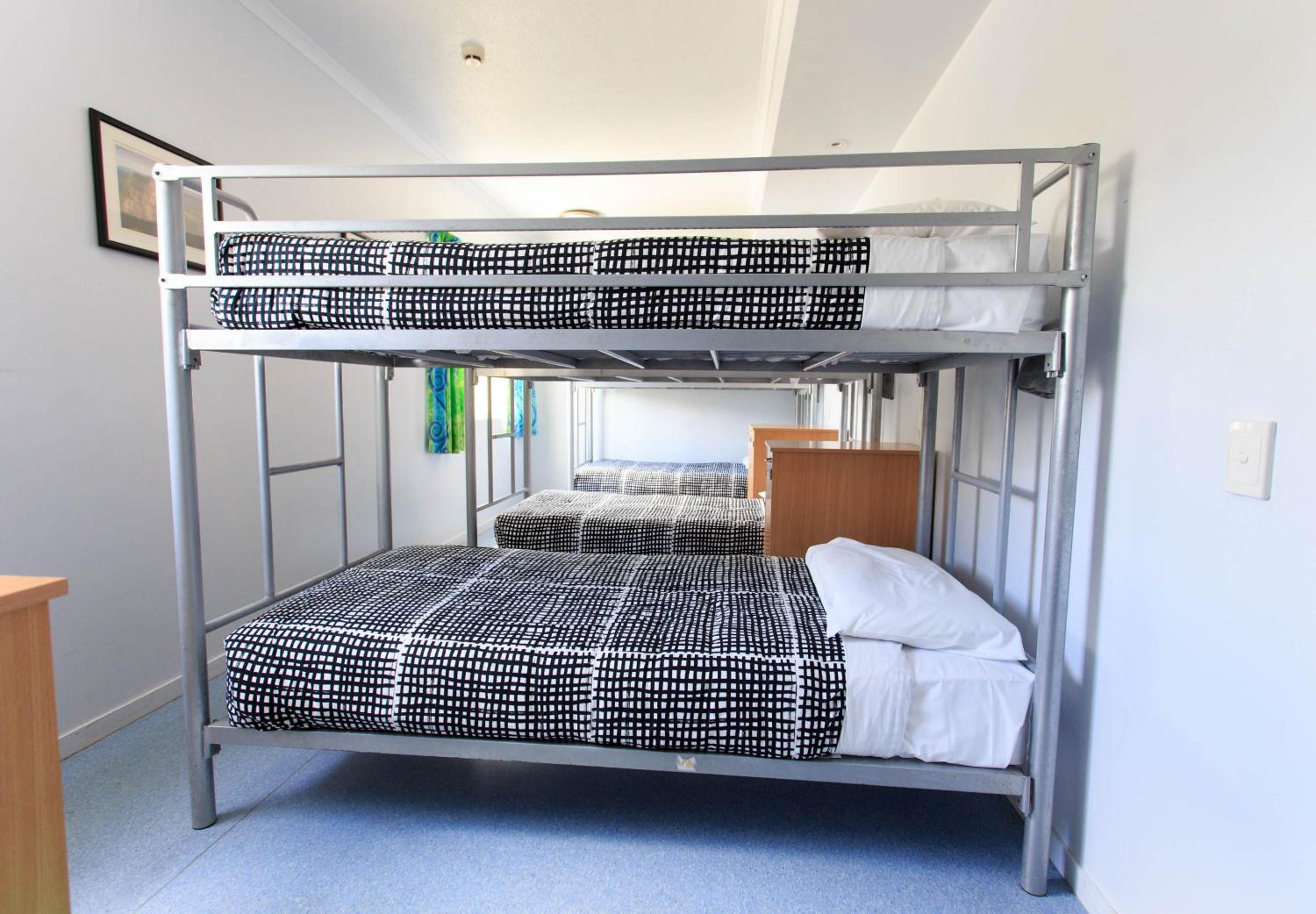 Bed in 6-Bed Male Dormitory Room
