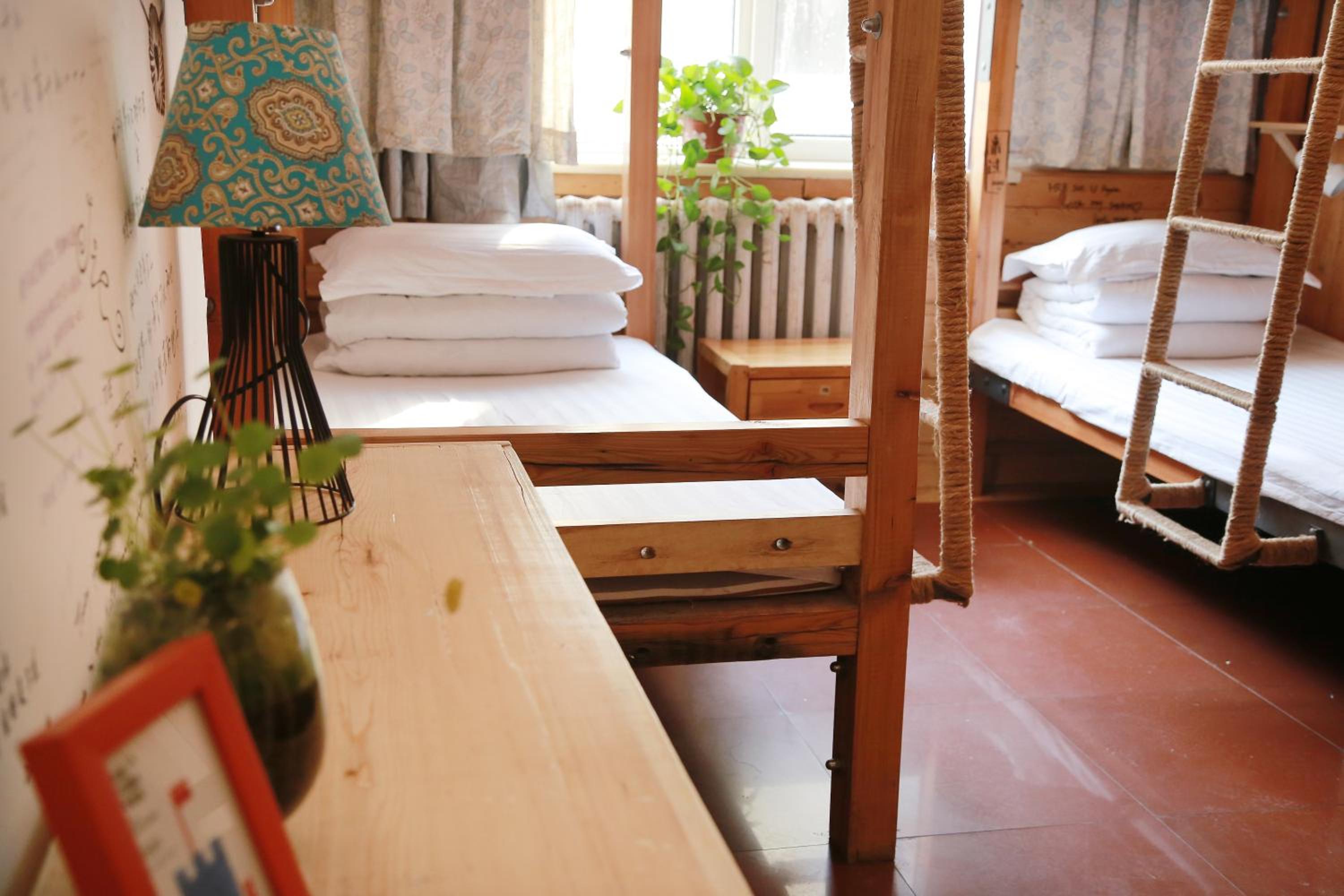 Bed in 4-Bed Dormitory Room with Shared Bathroom photo 3