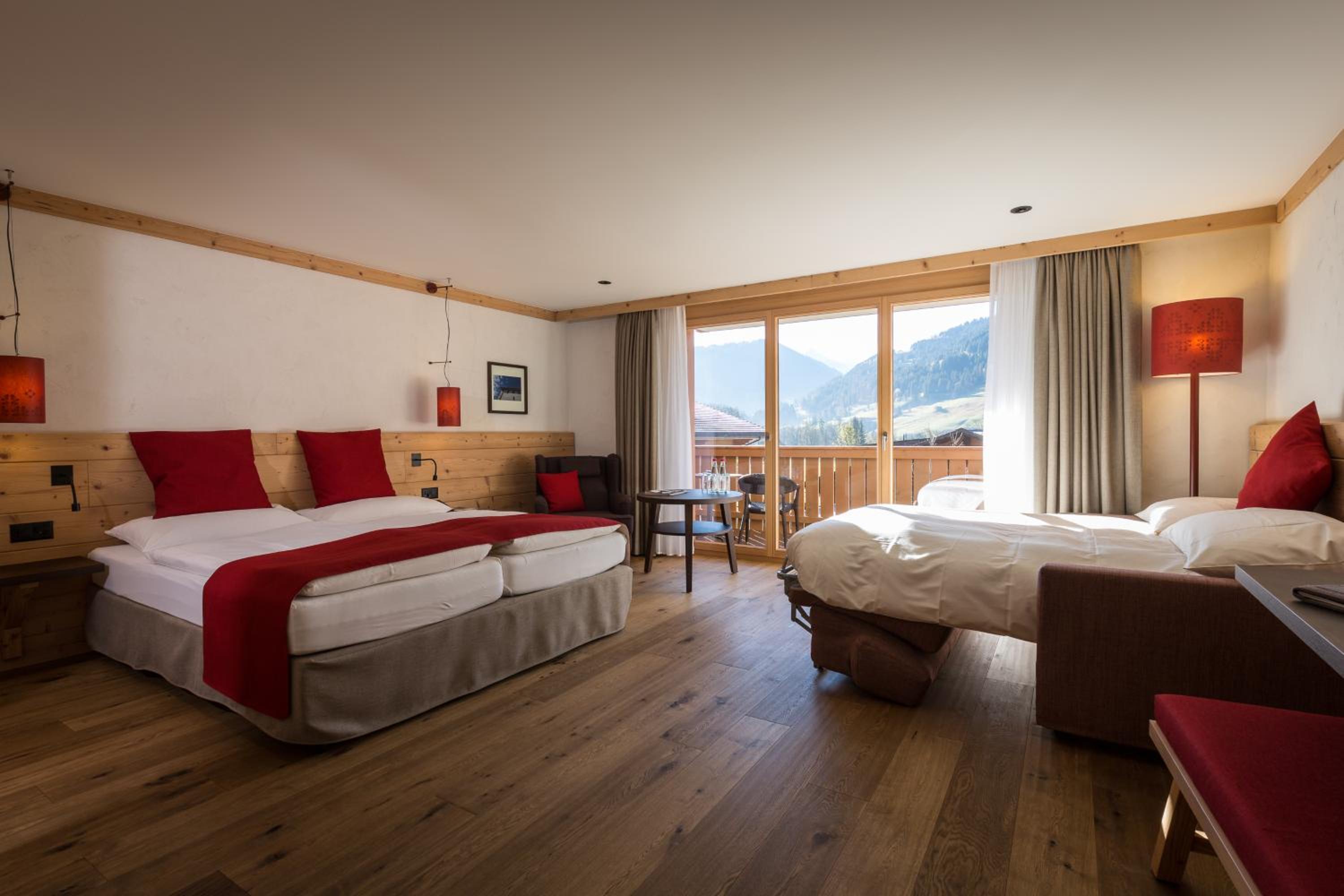 Family Room with Balcony or Terrace