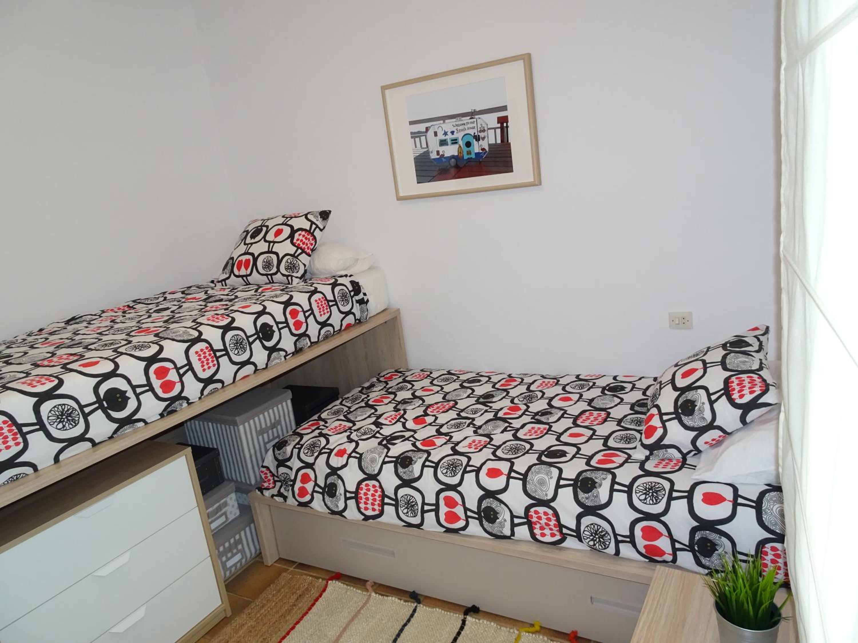 Apartamento de dos habitaciones