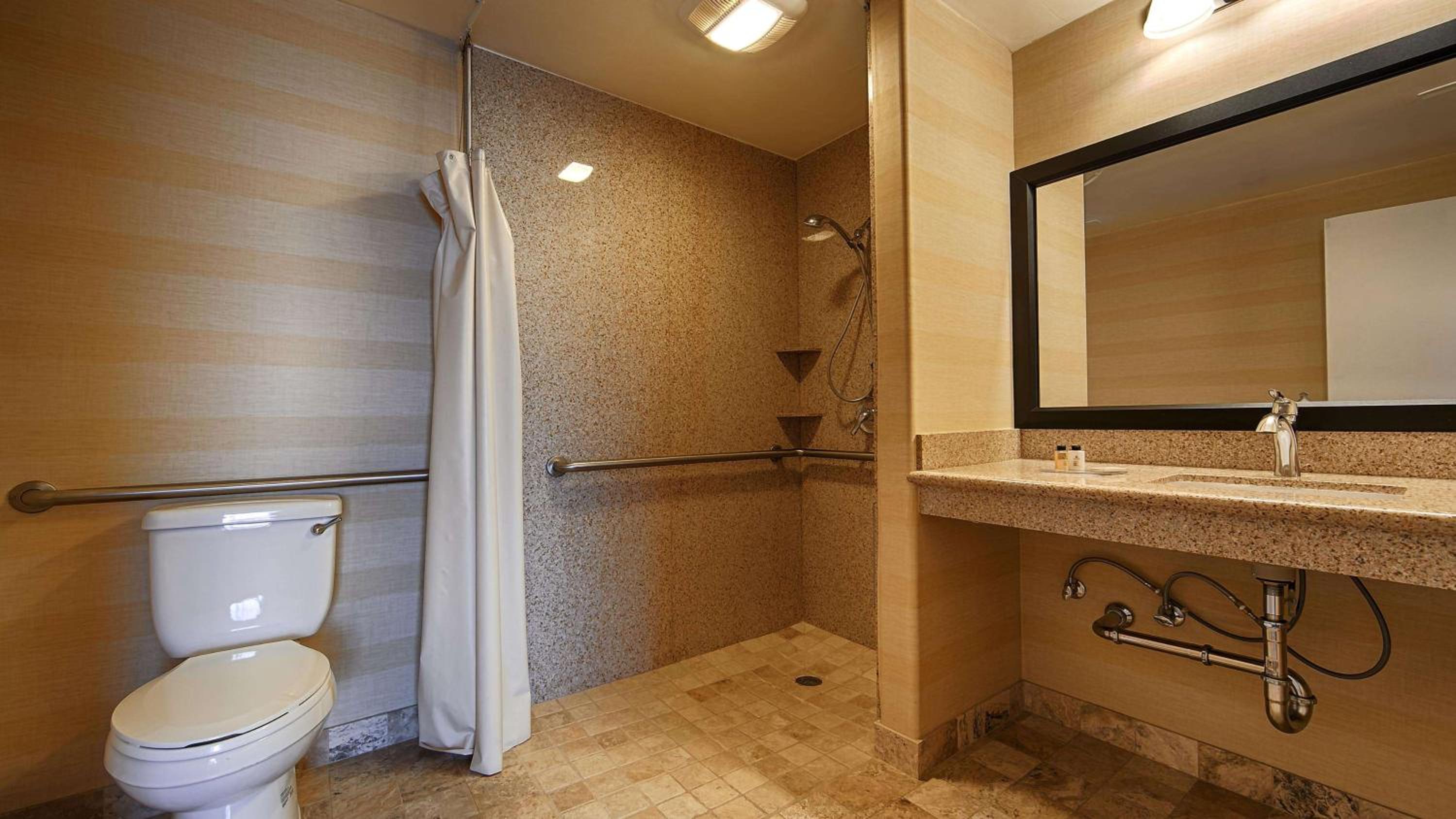 King Room with Roll-in Shower - Disability Access/Non-Smoking - Photo 8