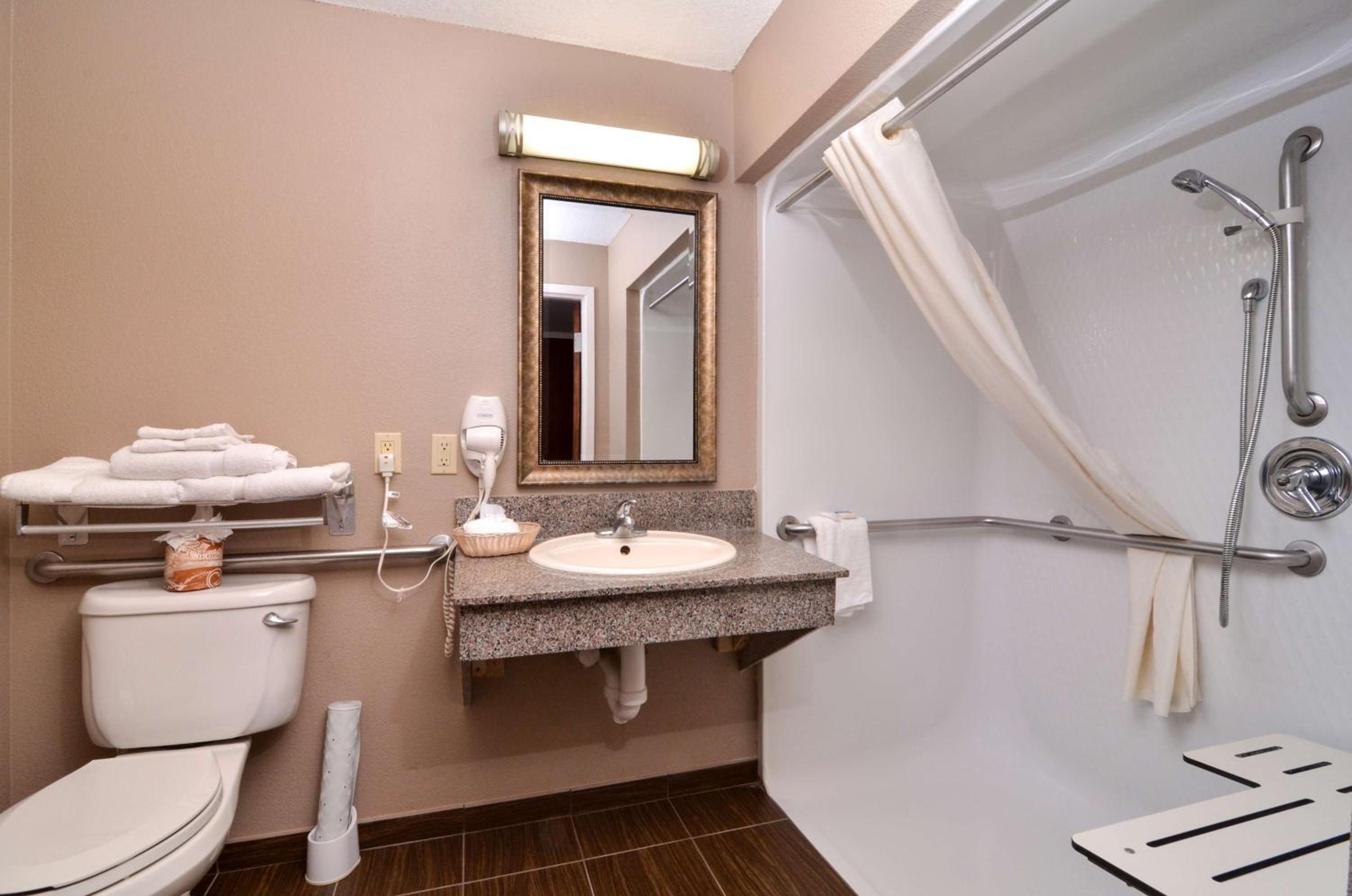 King Room with Roll-In Shower - Mobility Access photo 2