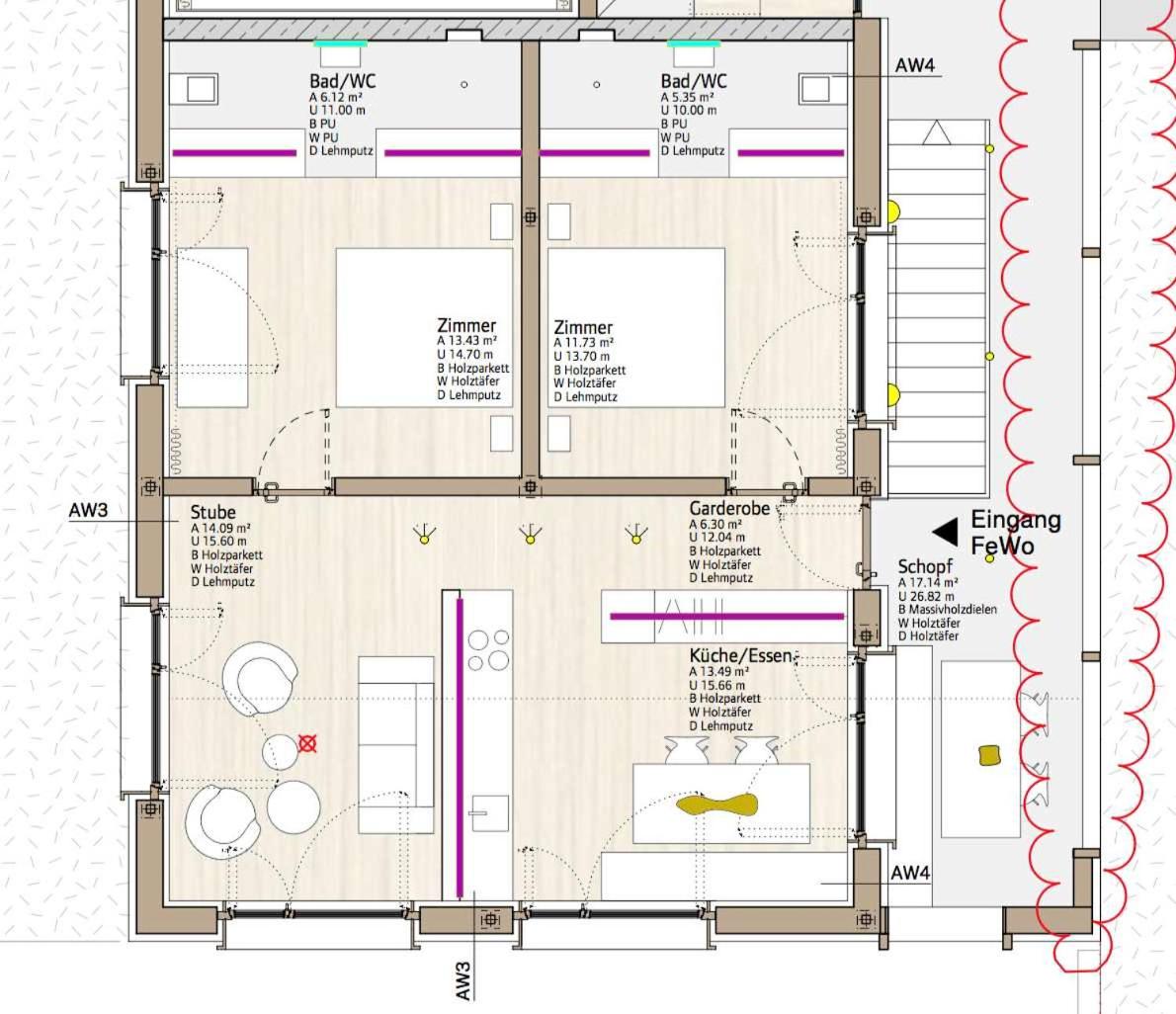Two-Bedroom Apartment with Balcony and Terrace photo 1