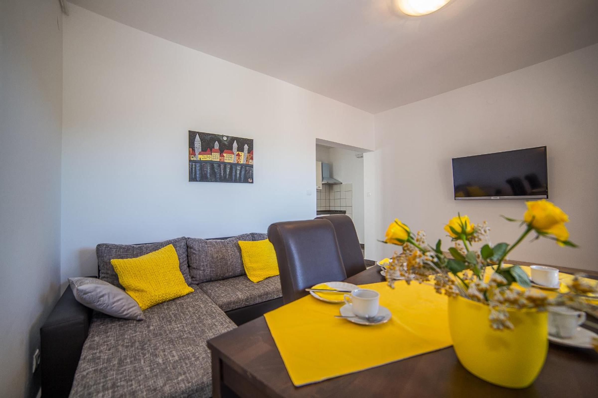 Two-Bedroom Apartment with Balcony and Pool View