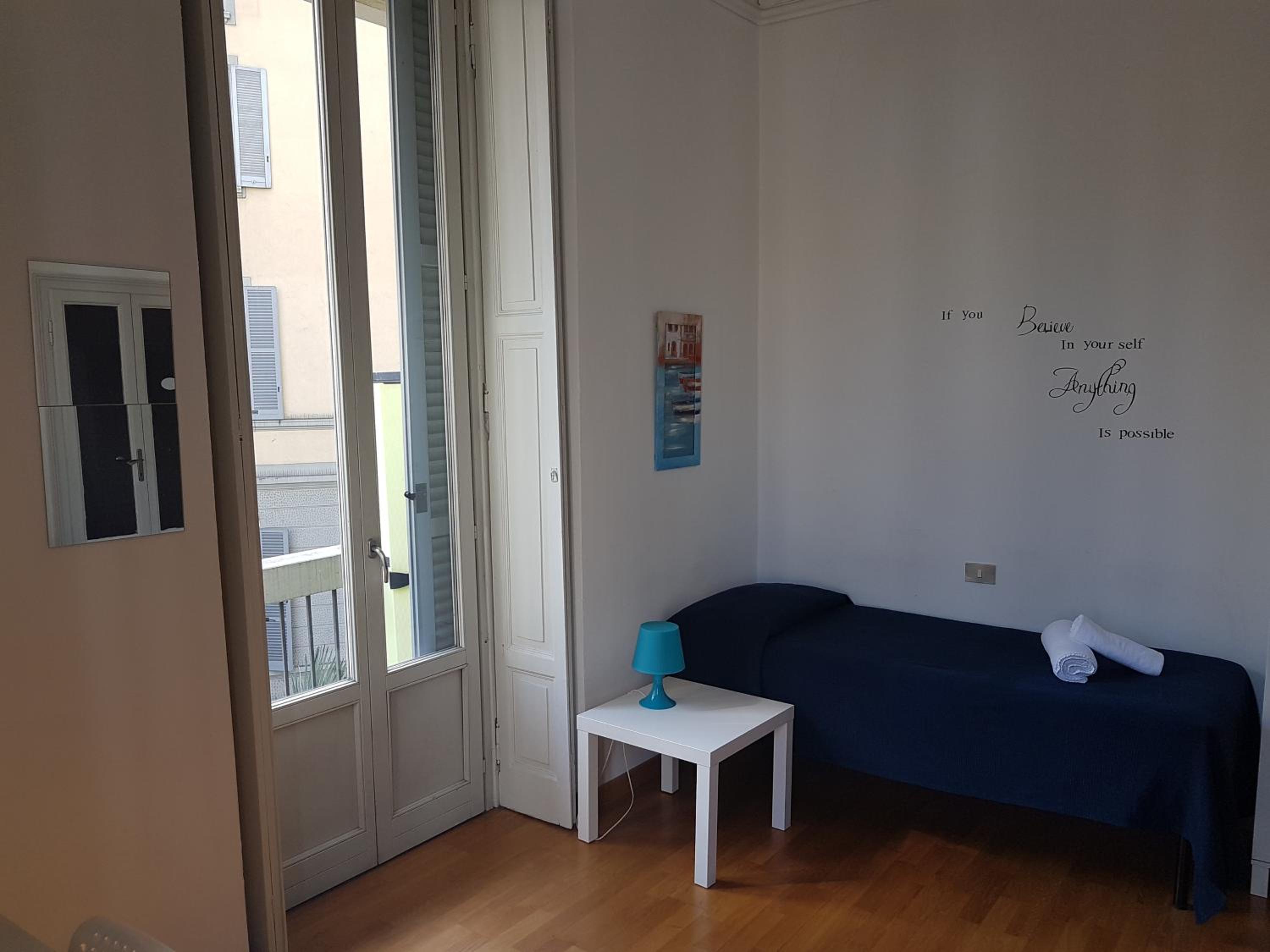 Single Room with Shared Bathroom
