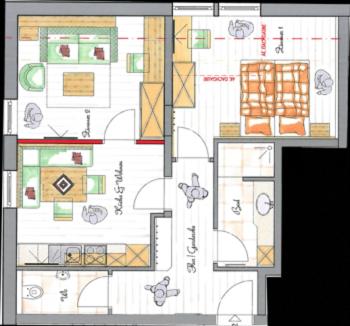 One-Bedroom Apartment photo 2