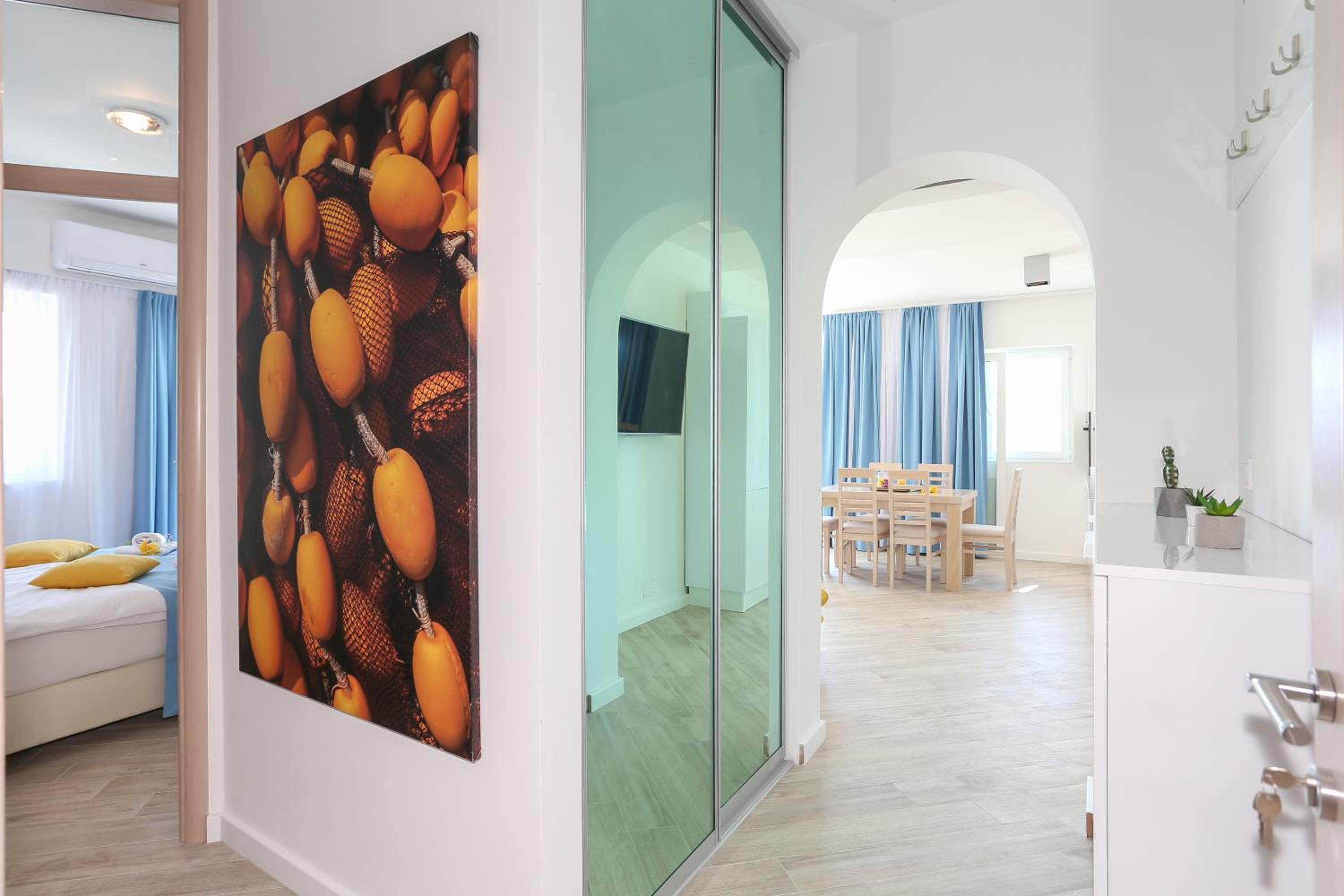 Two-Bedroom Apartment with Terrace and Sea View