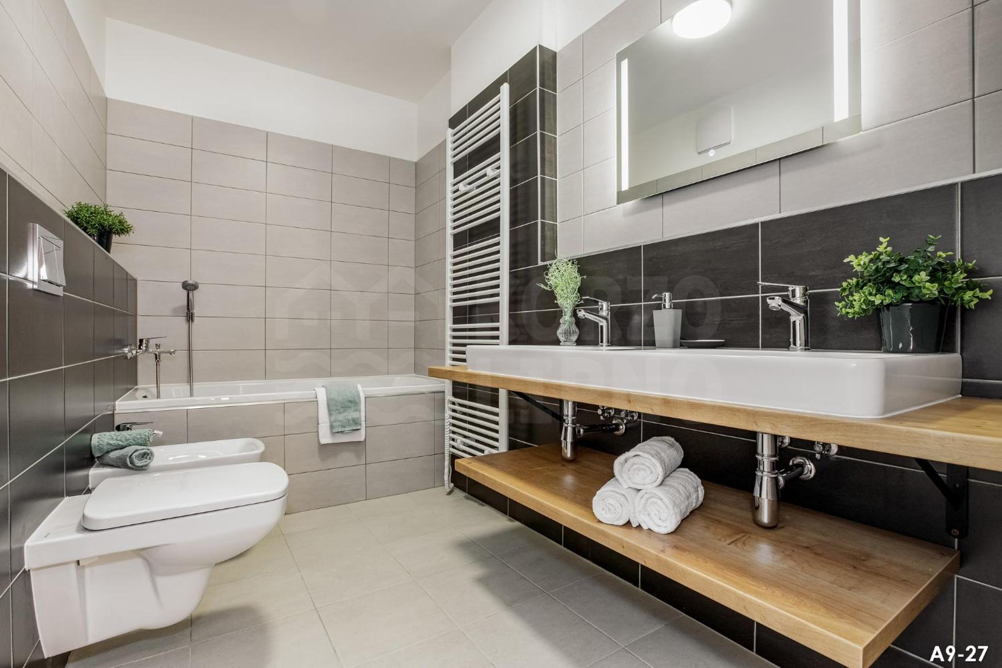 Three-Bedroom Apartment with Lake View