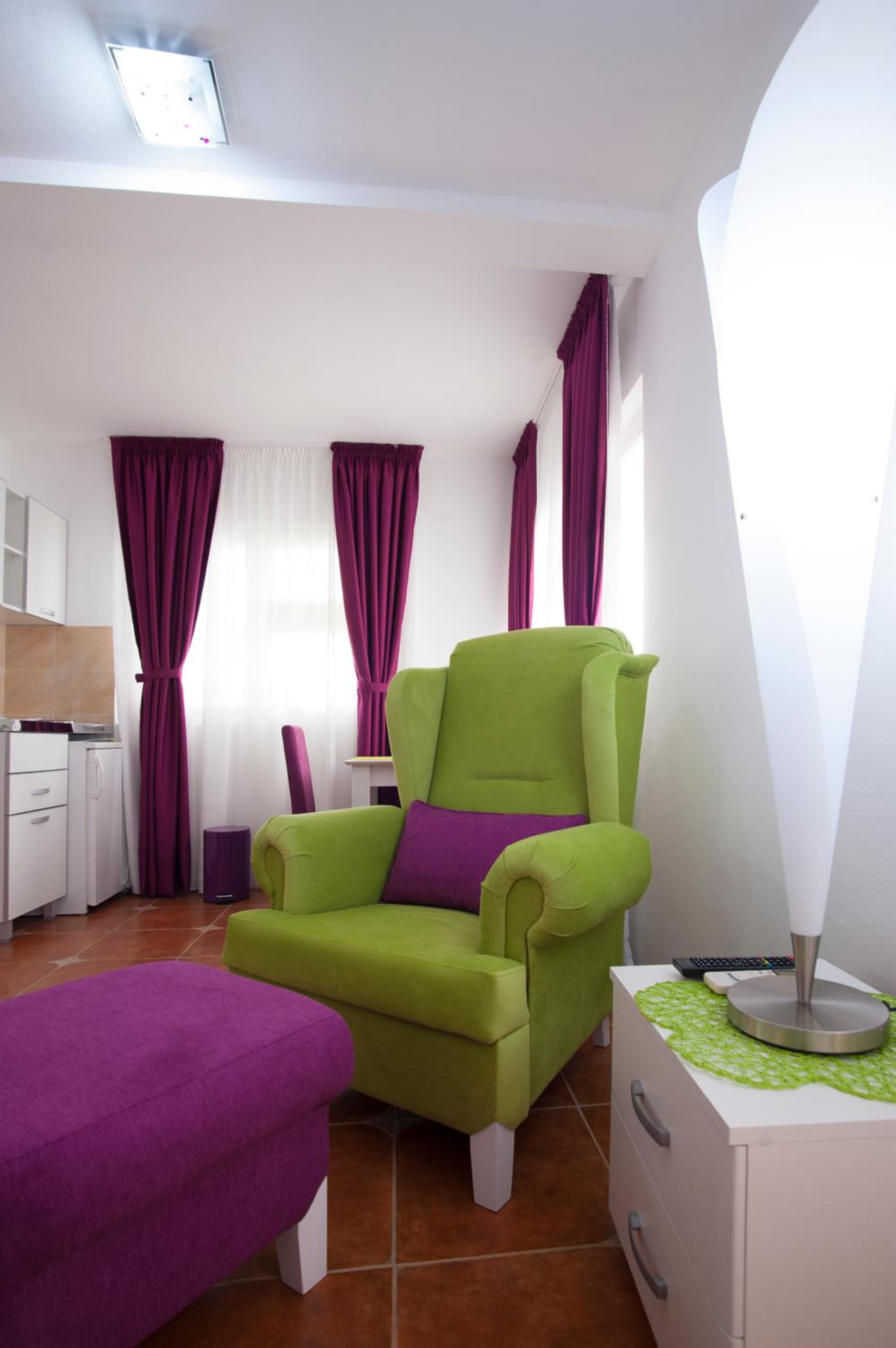 Studio with Balcony and Sea View