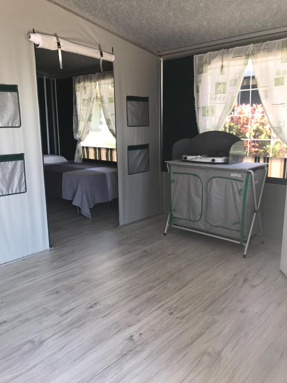 Tent with Shared Bathroom