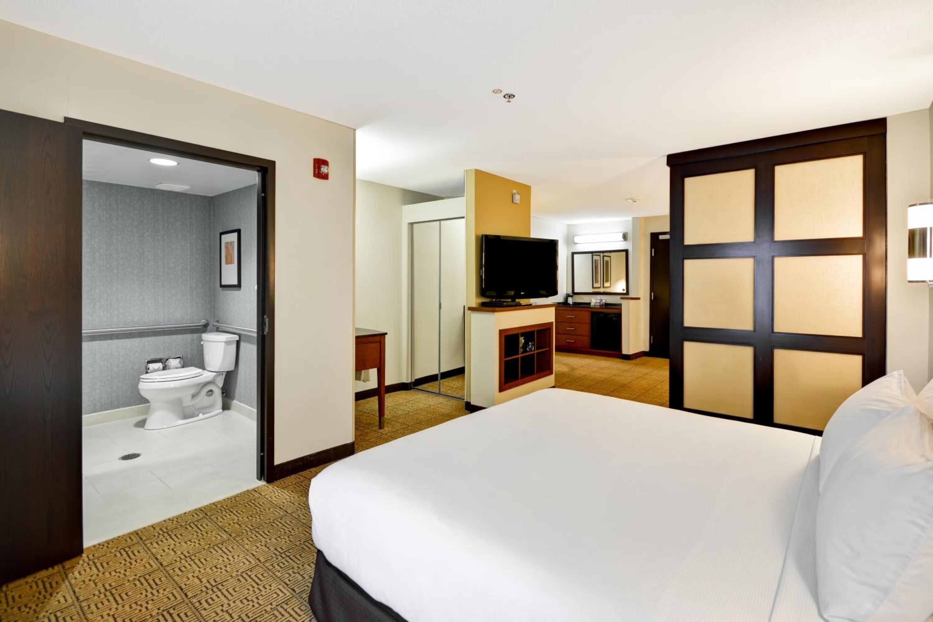 King Room With Sofa Bed And Roll-In Shower - Disability Access