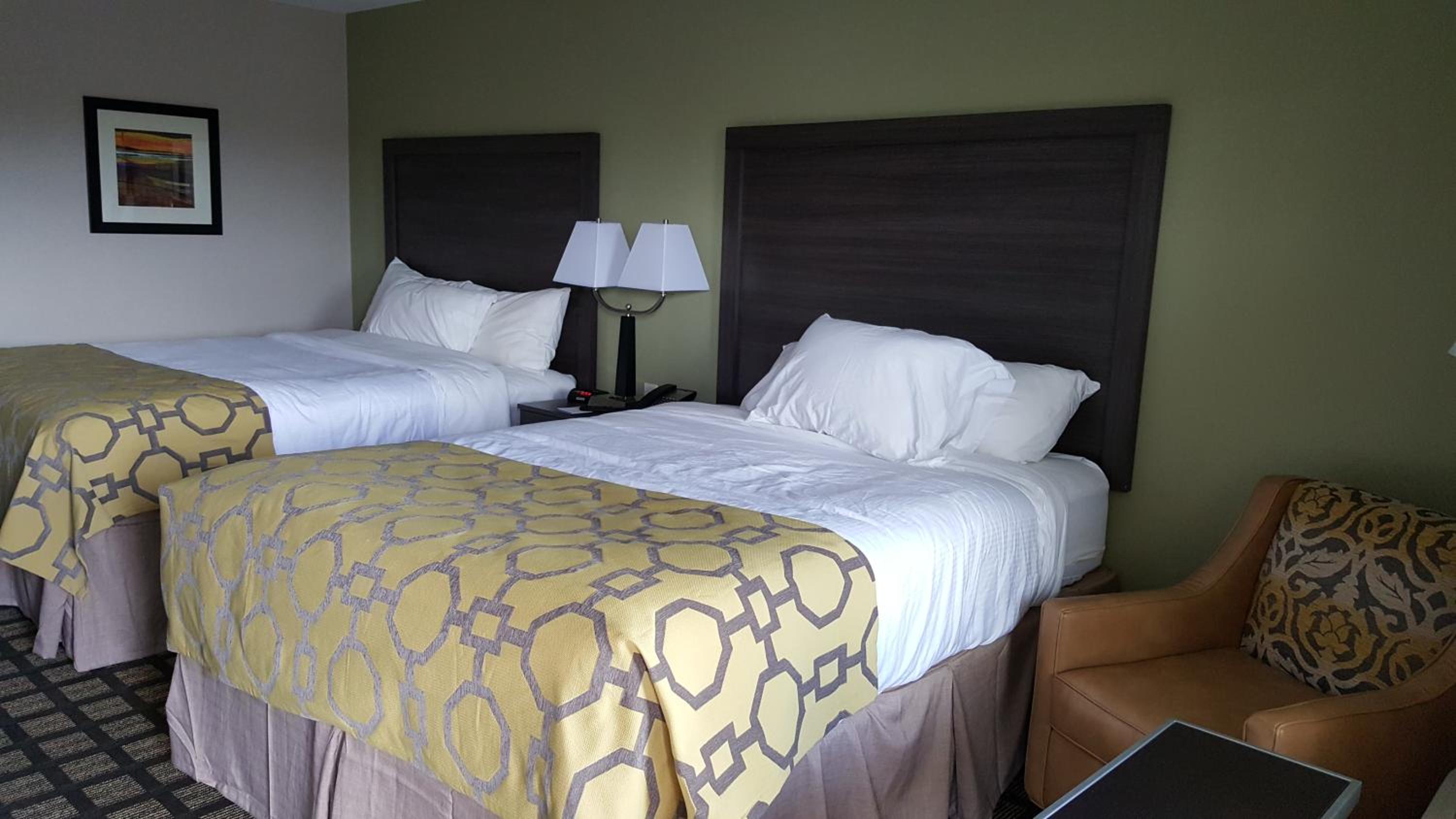 Double Room with Two Double Beds - Non-Smoking - Photo 3