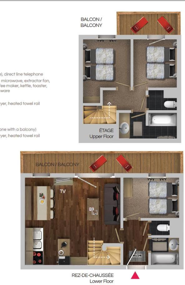 Three-Bedroom Apartment photo 2