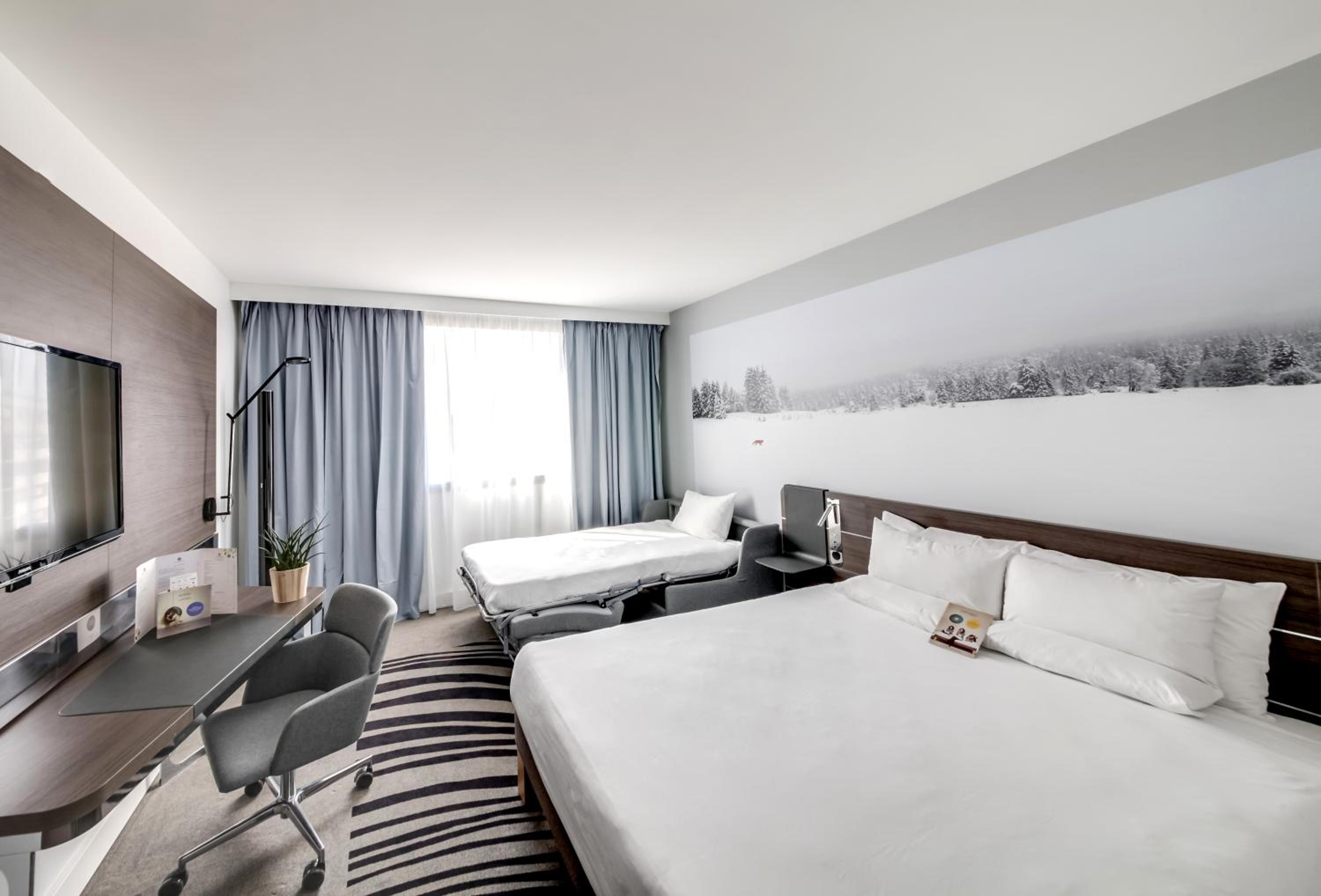 Executive Room with One Double Bed and One Single Sofa Bed