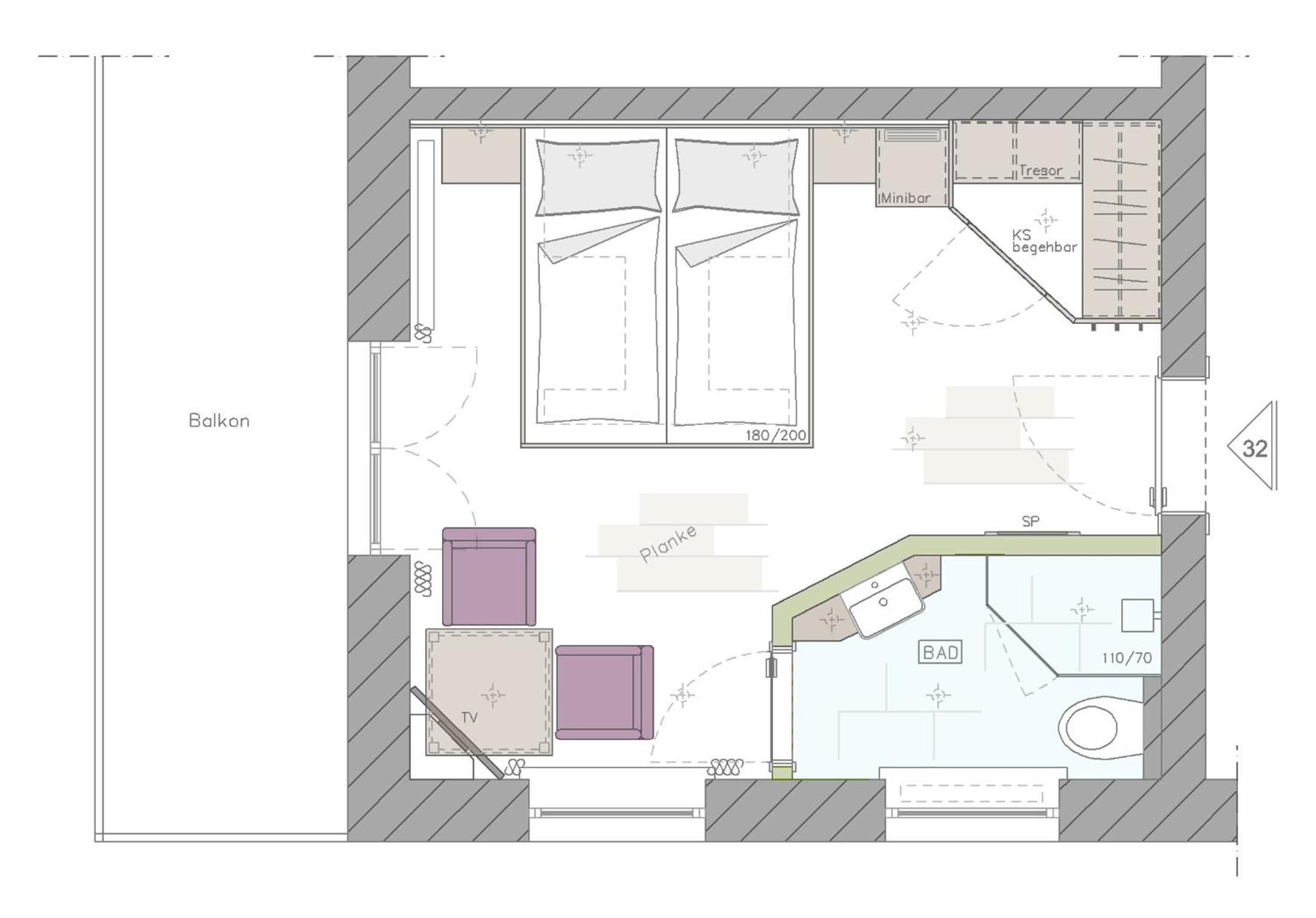 Small Double Room - Photo 3