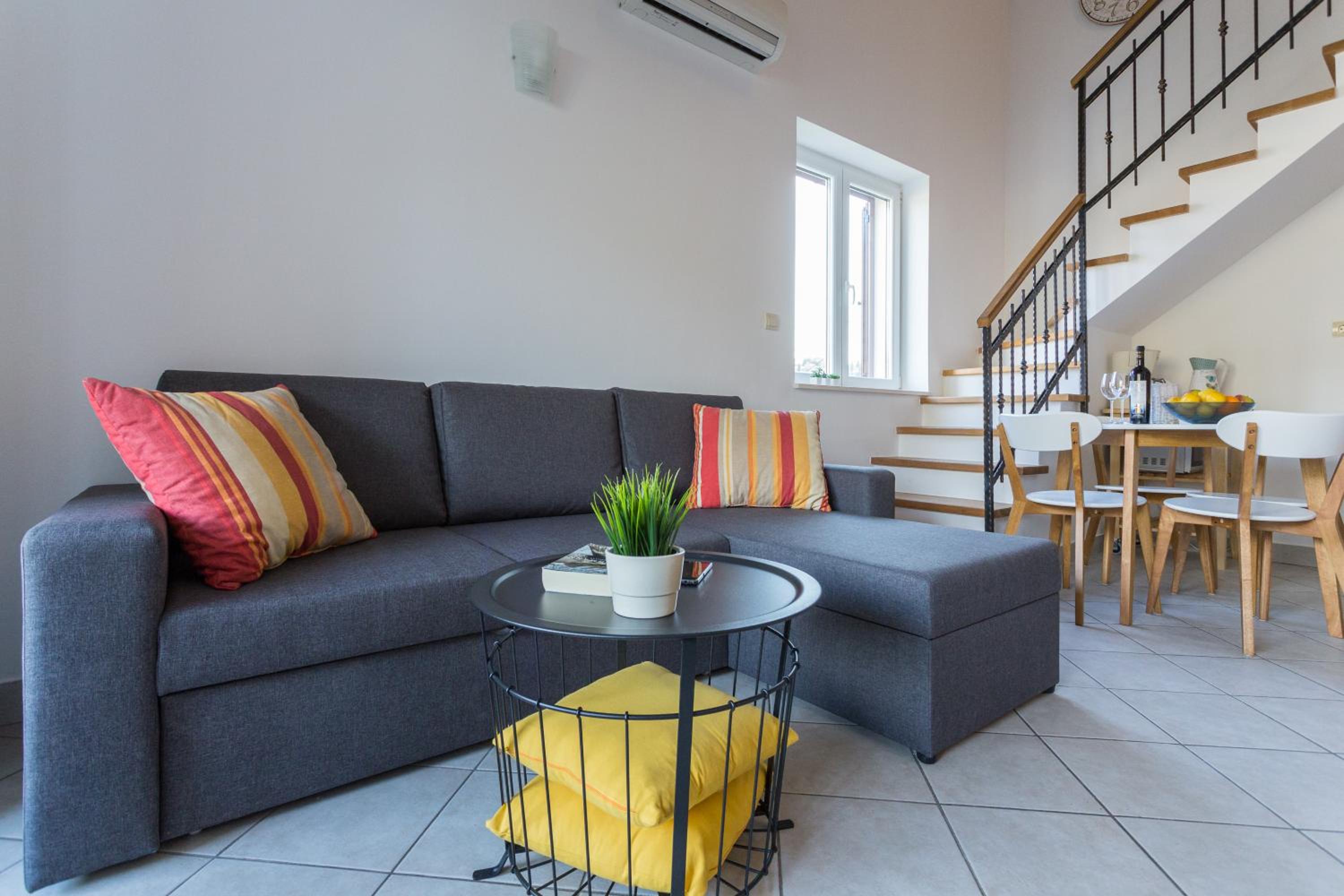 Two-Bedroom Apartment with Balcony and Sea View