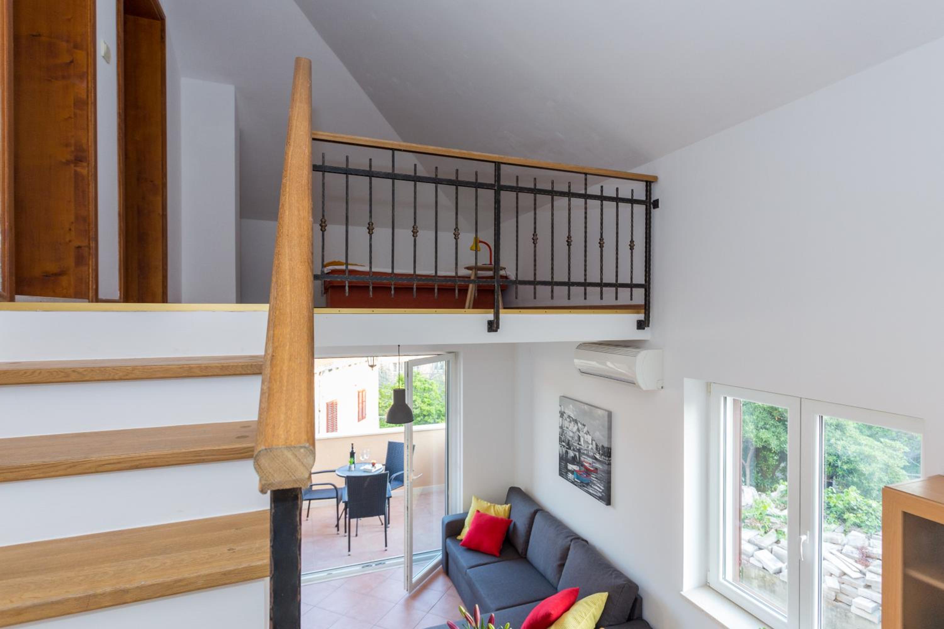 Two-Bedroom Apartment with Sea View and Balcony